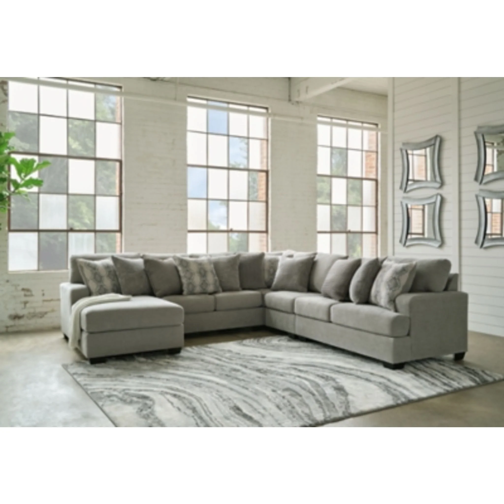 Keener-Exclusive 5 Piece Sectional - Image 2