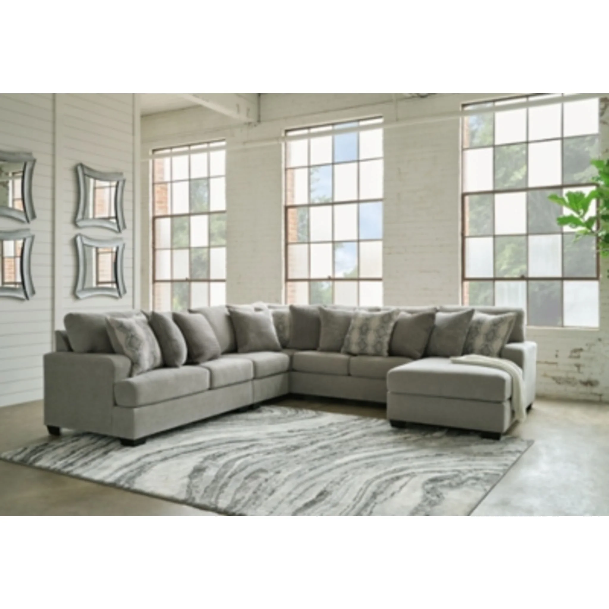 Keener-Exclusive 5 Piece Sectional - Image 2