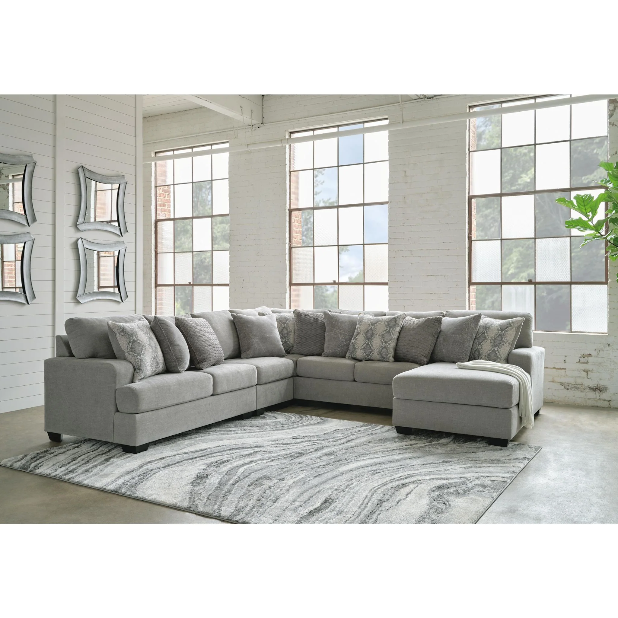 Keener-Exclusive 5 Piece Sectional - Image 8