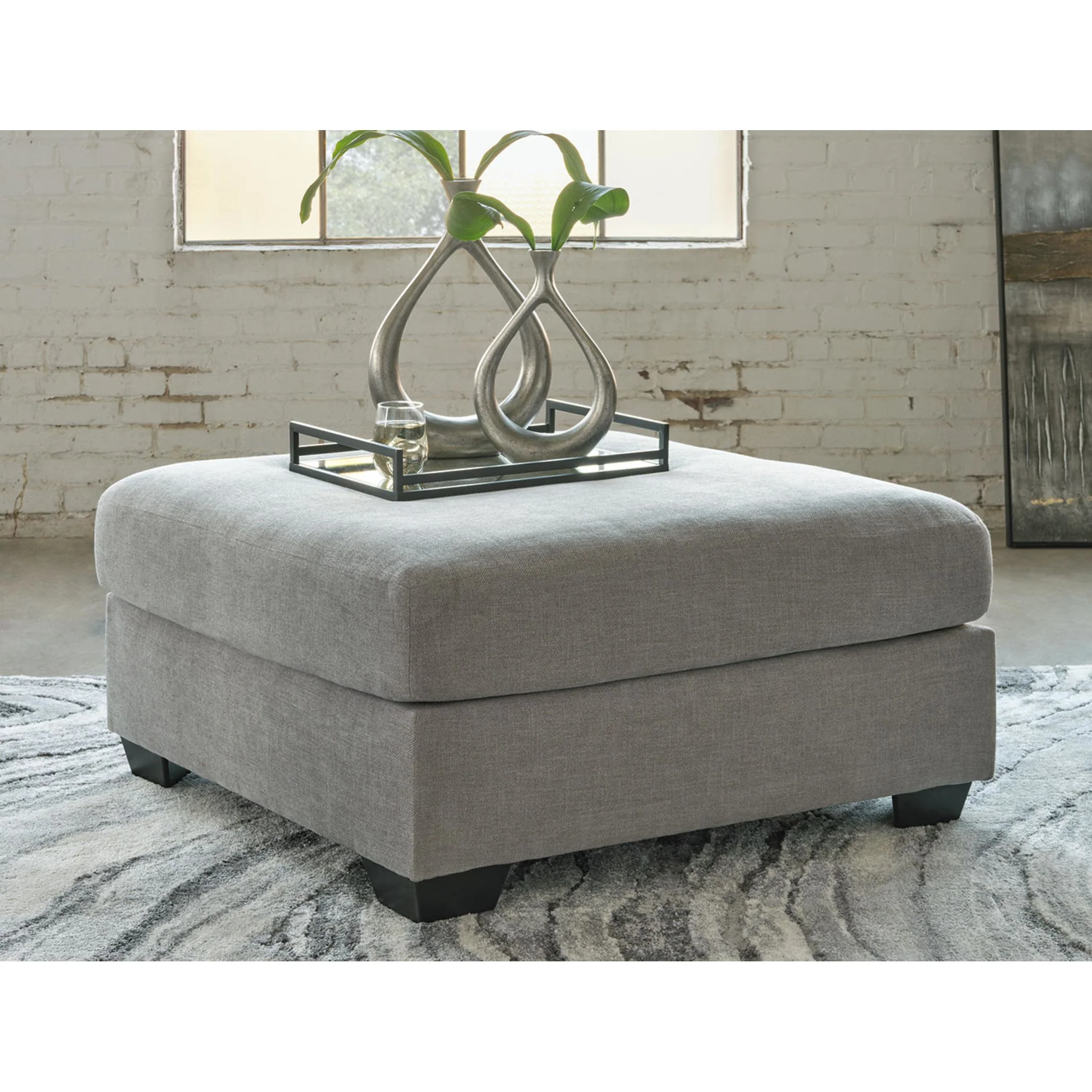 Keener-Exclusive Oversized Accent Ottoman - Image 2