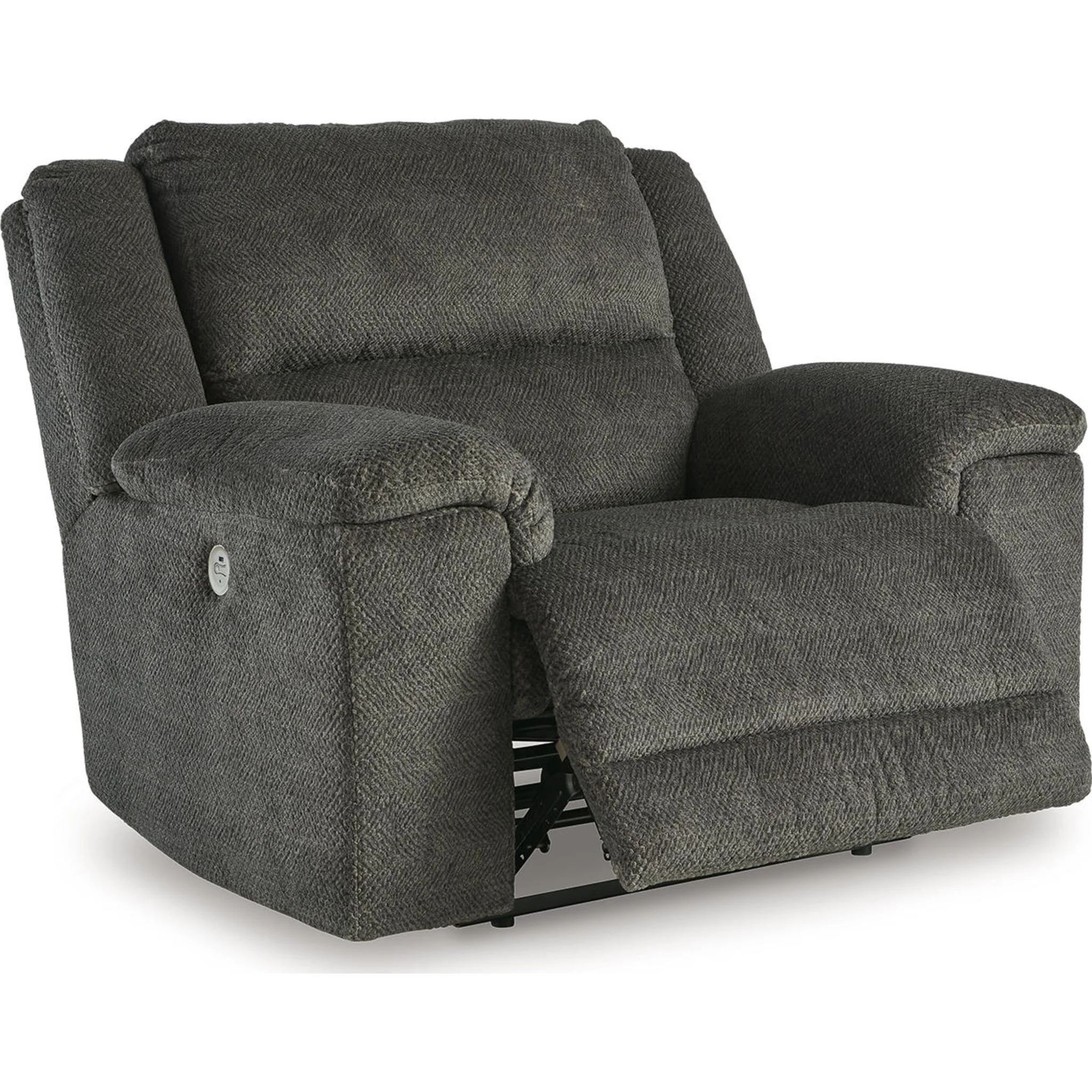 Keensburg-Exclusive Wide Seat Recliner with Power - Image 4