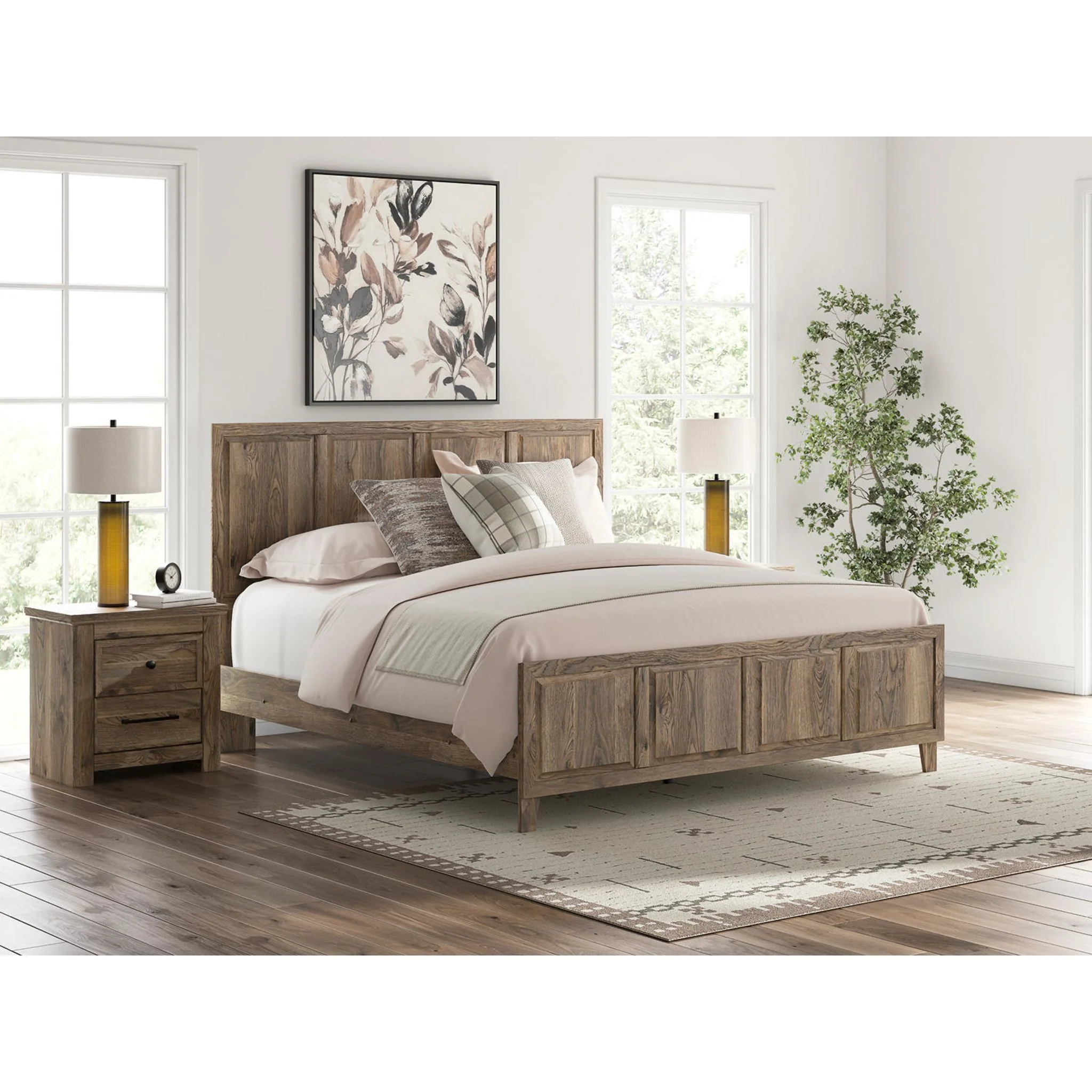 Keithland 5 Piece King Panel Bedroom - Image 16
