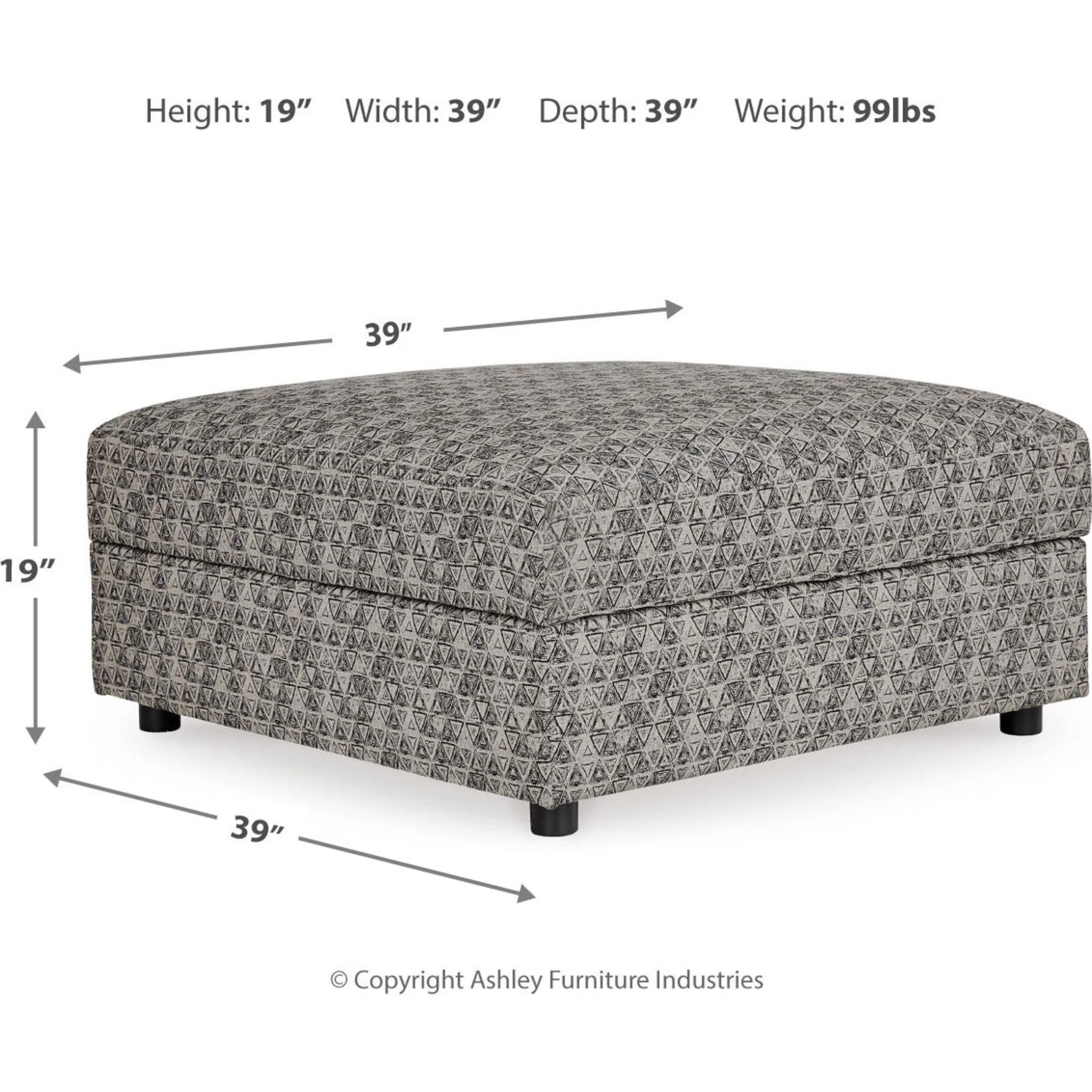 Kellway Ottoman with Storage - Image 11