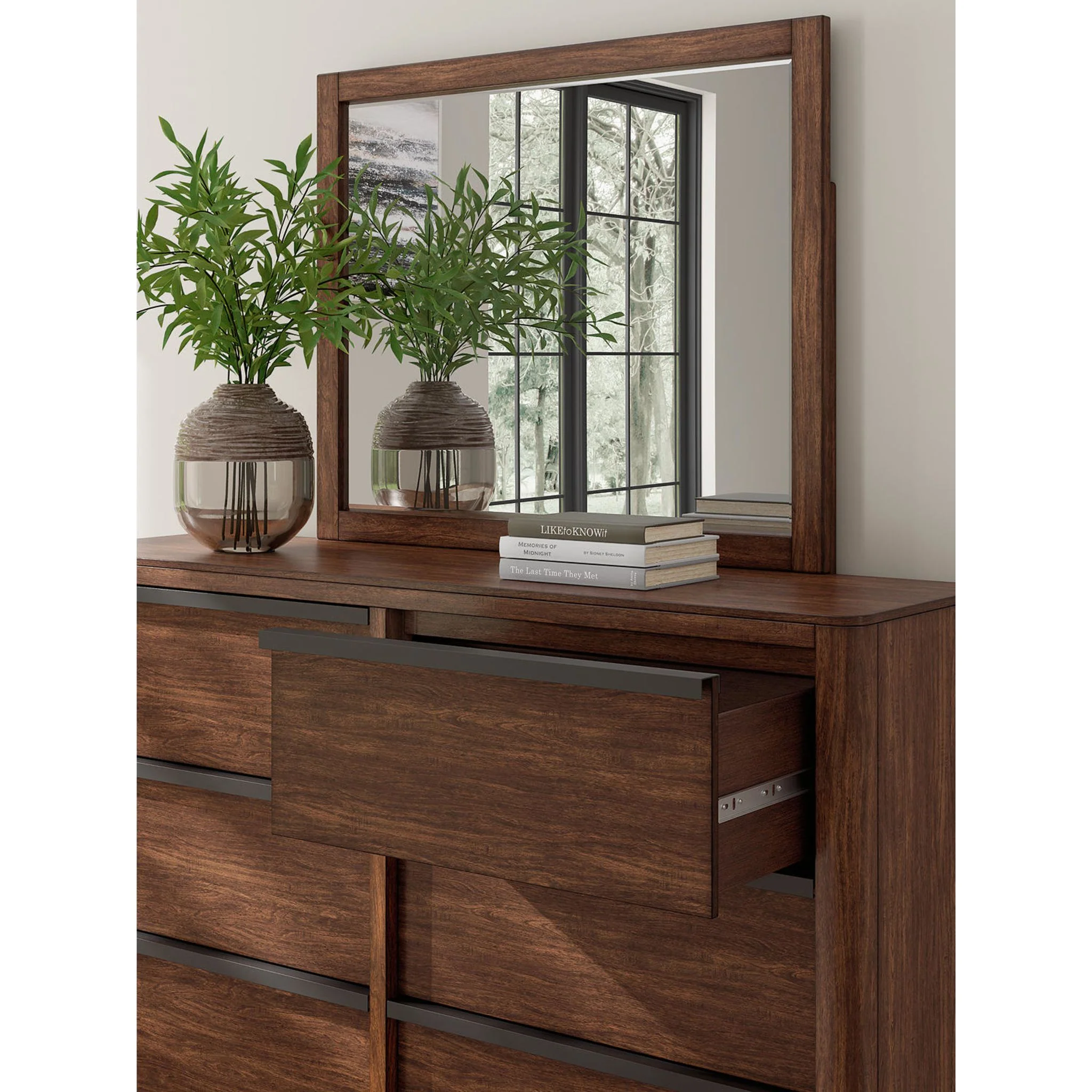 Kendamor 5 Piece King Canopy Bedroom - Image 4