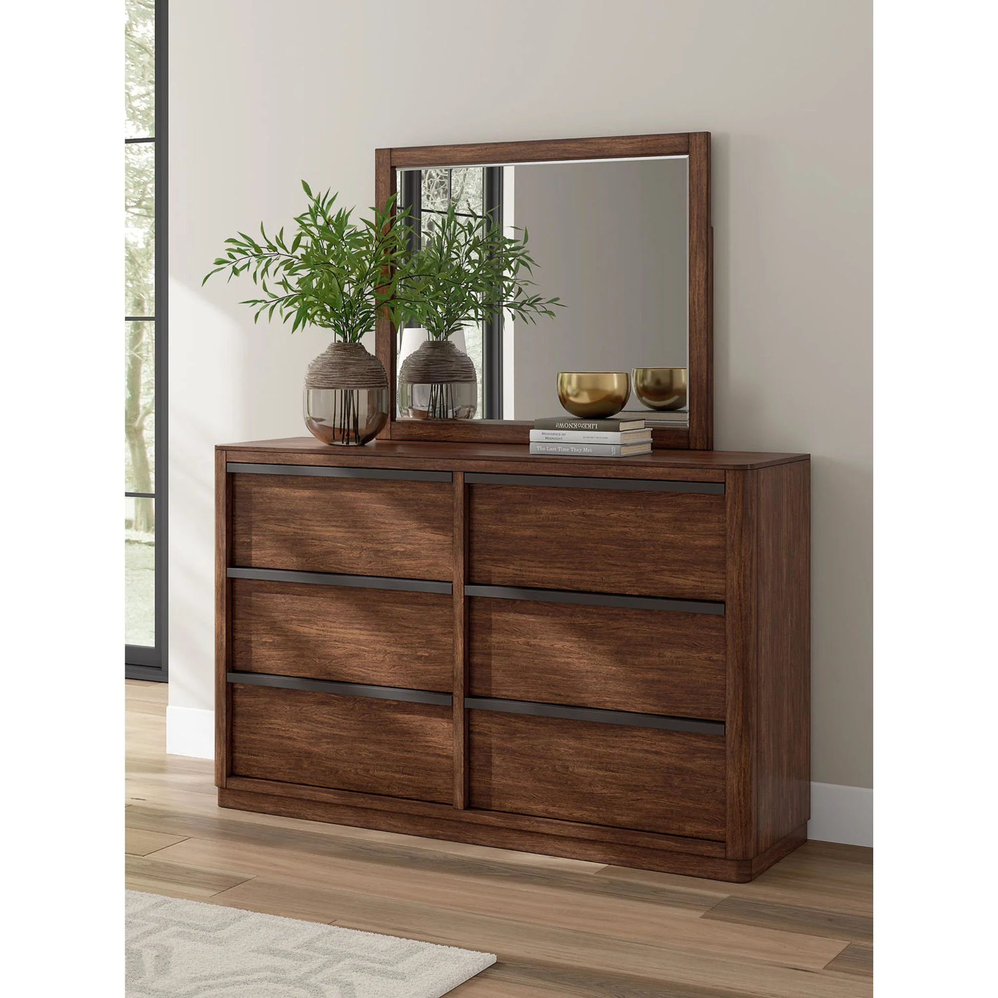 Kendamor 5 Piece King Canopy Bedroom - Image 6