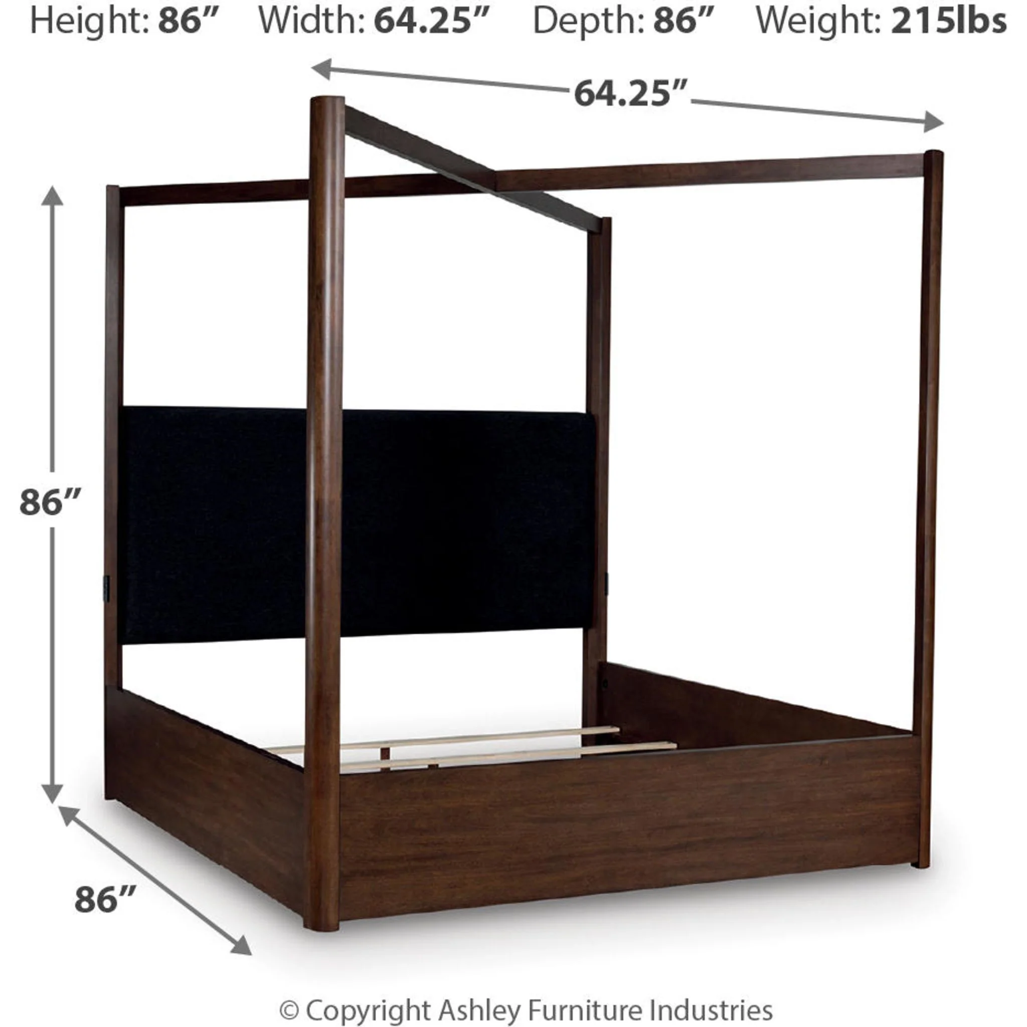 Kendamor Canopy Bed - Image 3