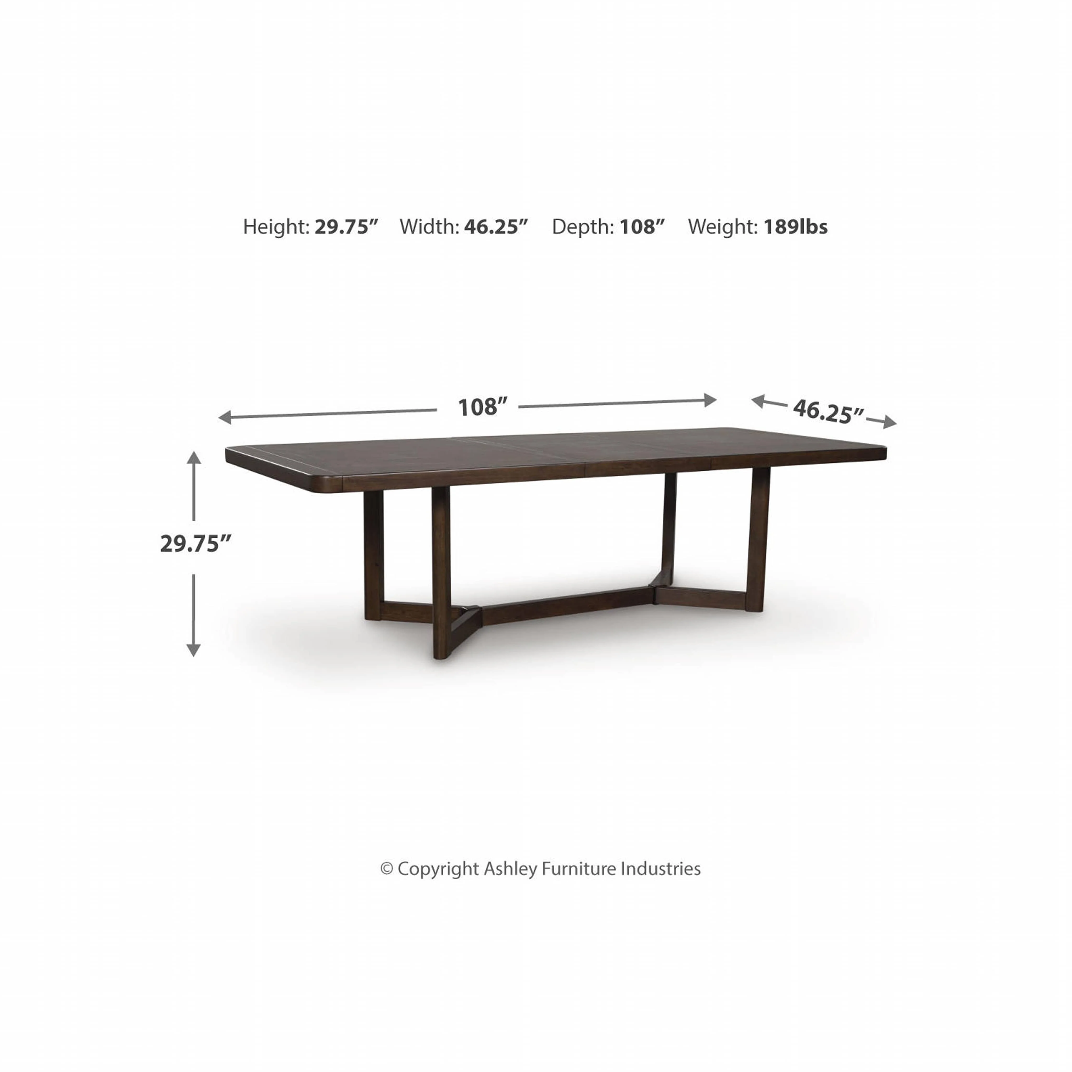 Kendamor Dining Extension Table - Image 9