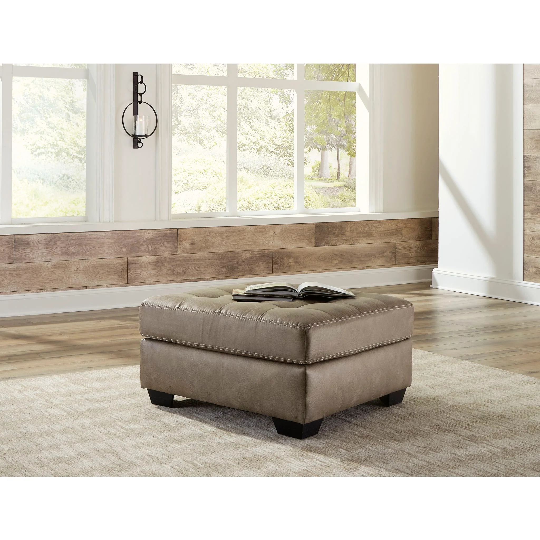 Keskin Oversized Accent Ottoman - Image 2