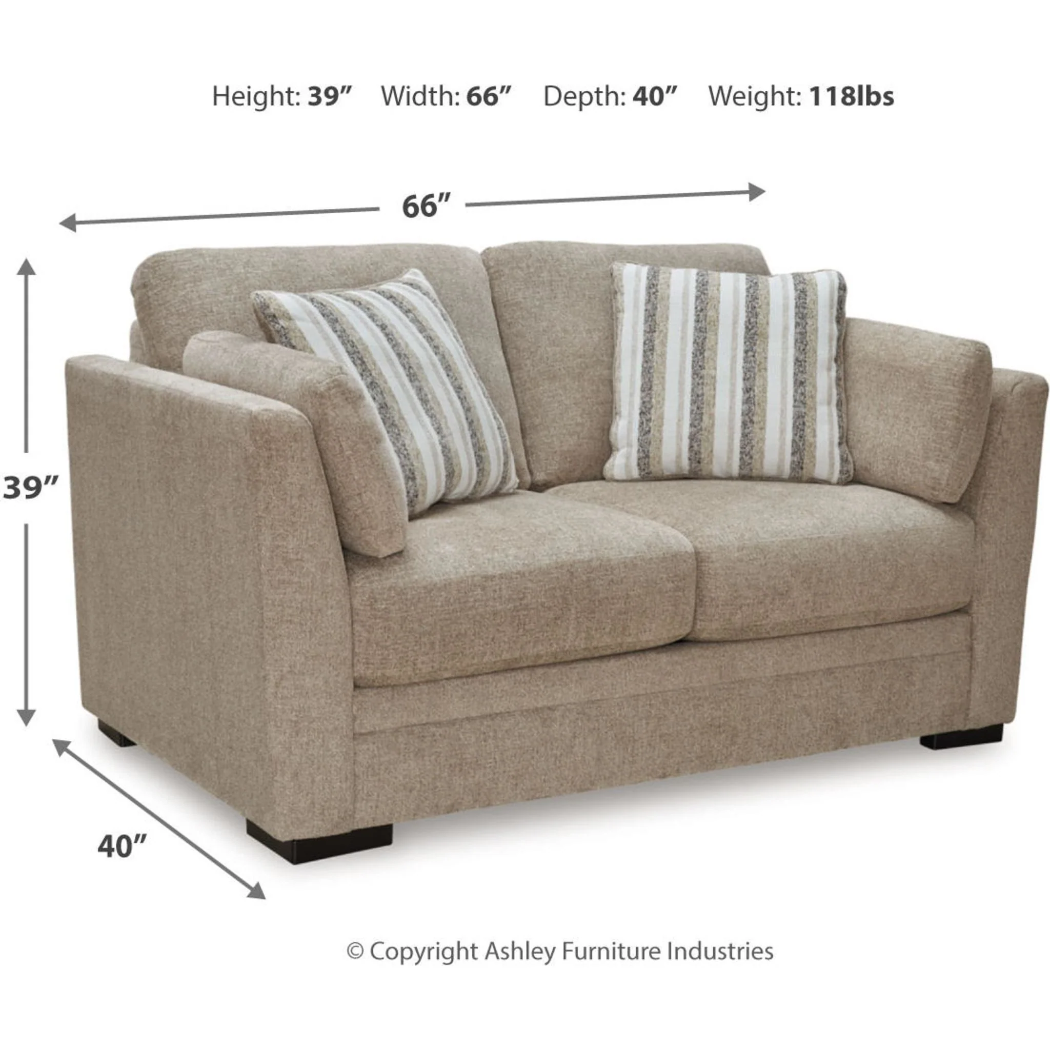 Kimbridge-Exclusive Loveseat - Image 3