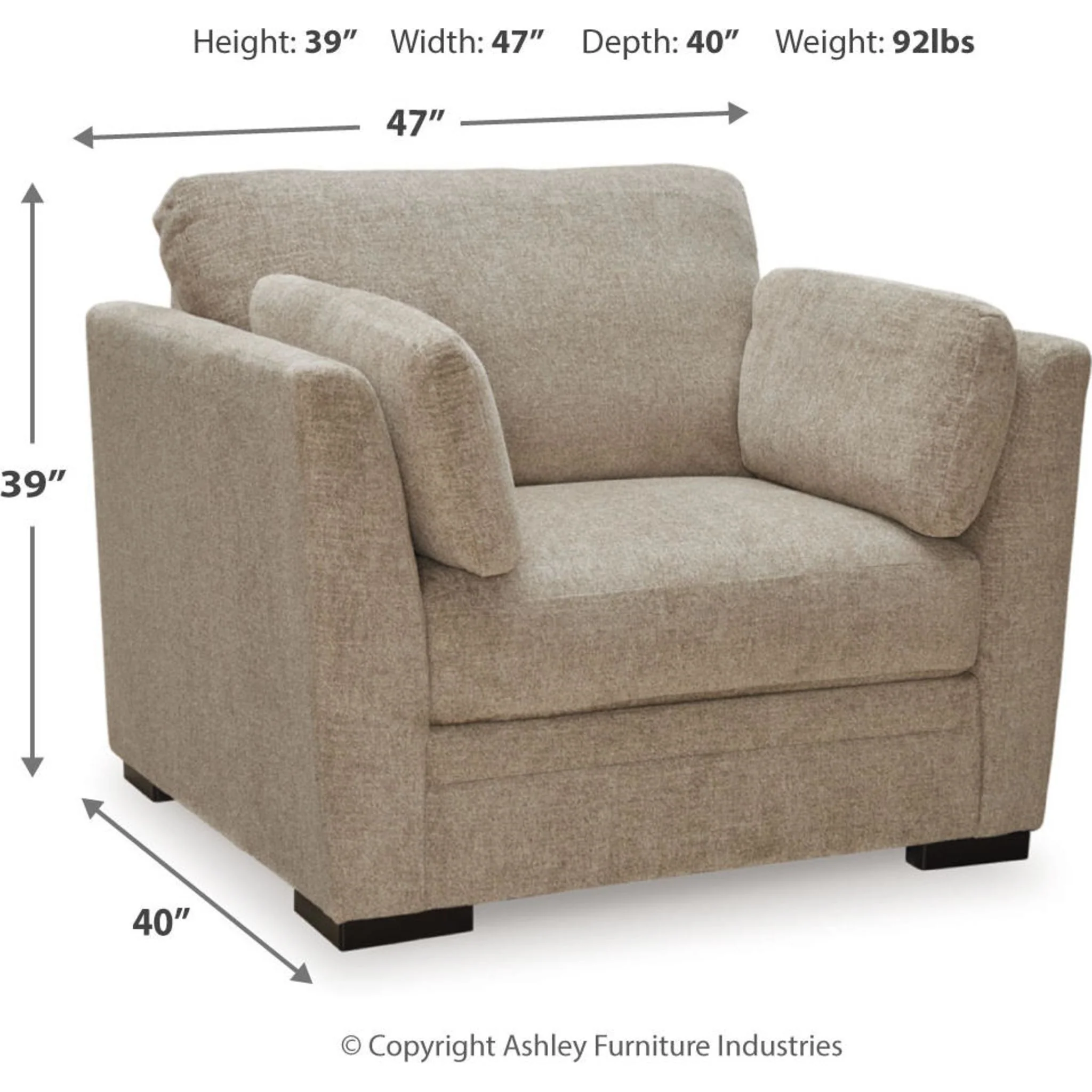 Kimbridge-Exclusive Oversized Chair - Image 3
