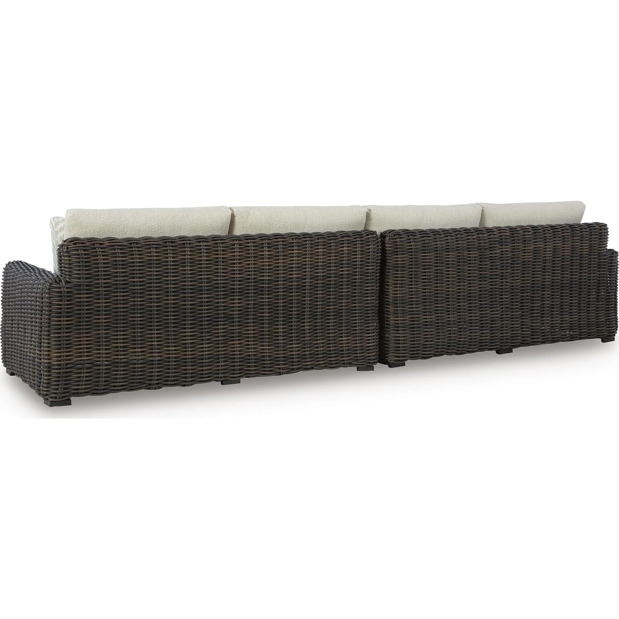 Kimora Outdoor Modular Left and Right Arm Loveseat with Cushion - Image 13