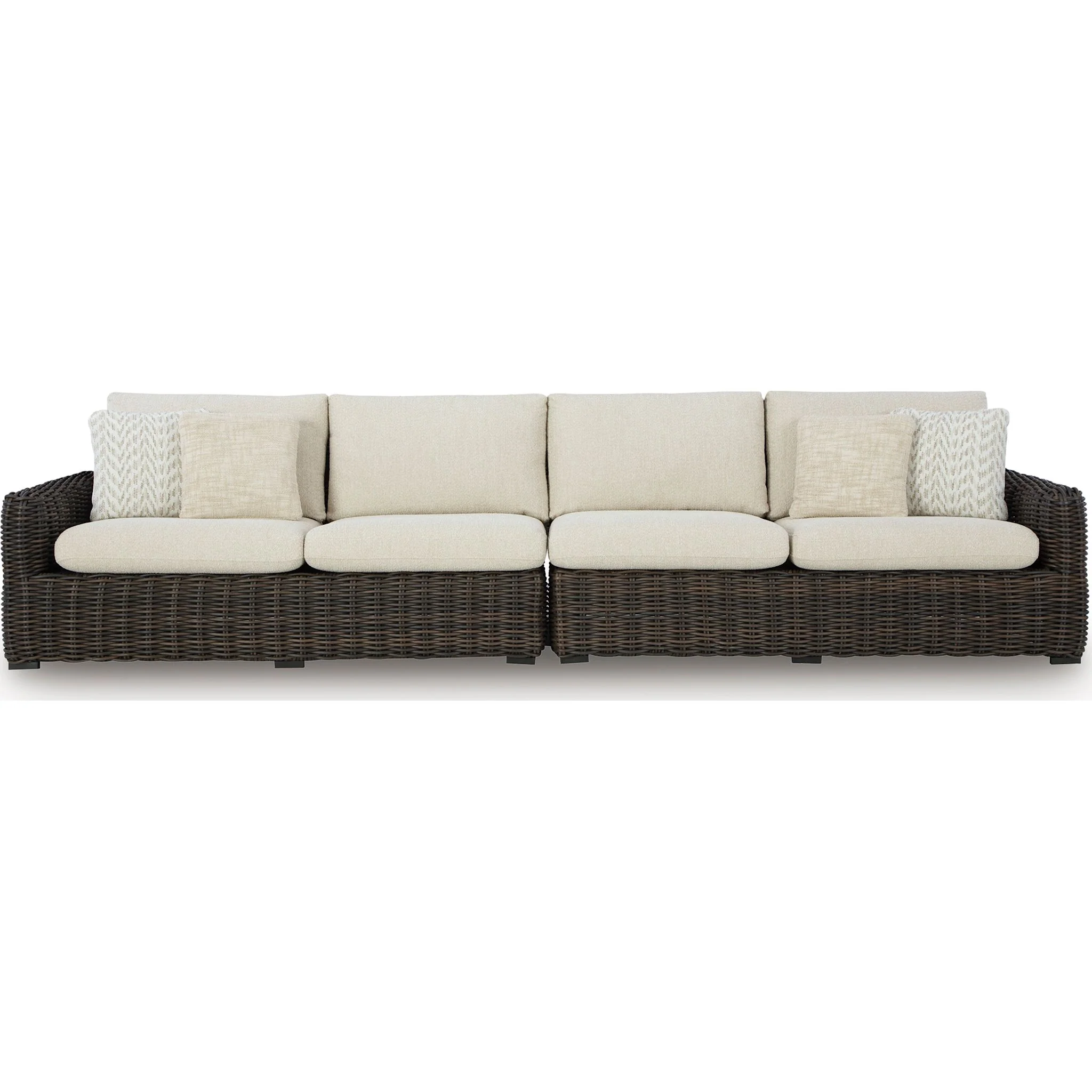 Kimora 3 Piece Outdoor Modular Sectional - Image 3