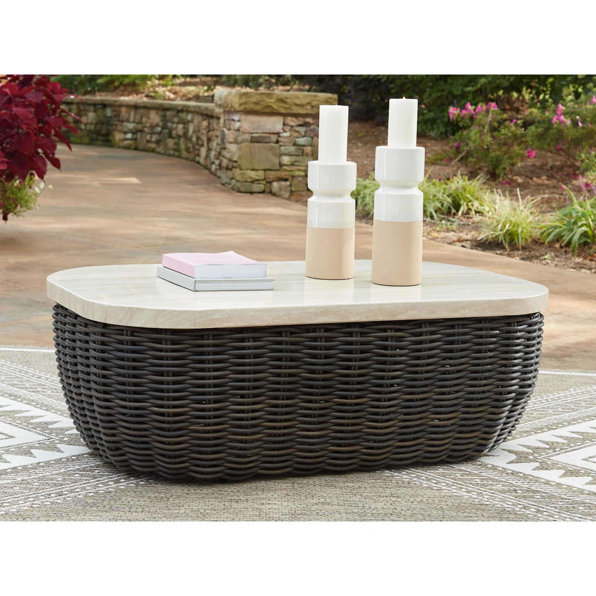 Kimora Outdoor Coffee Table - Image 2