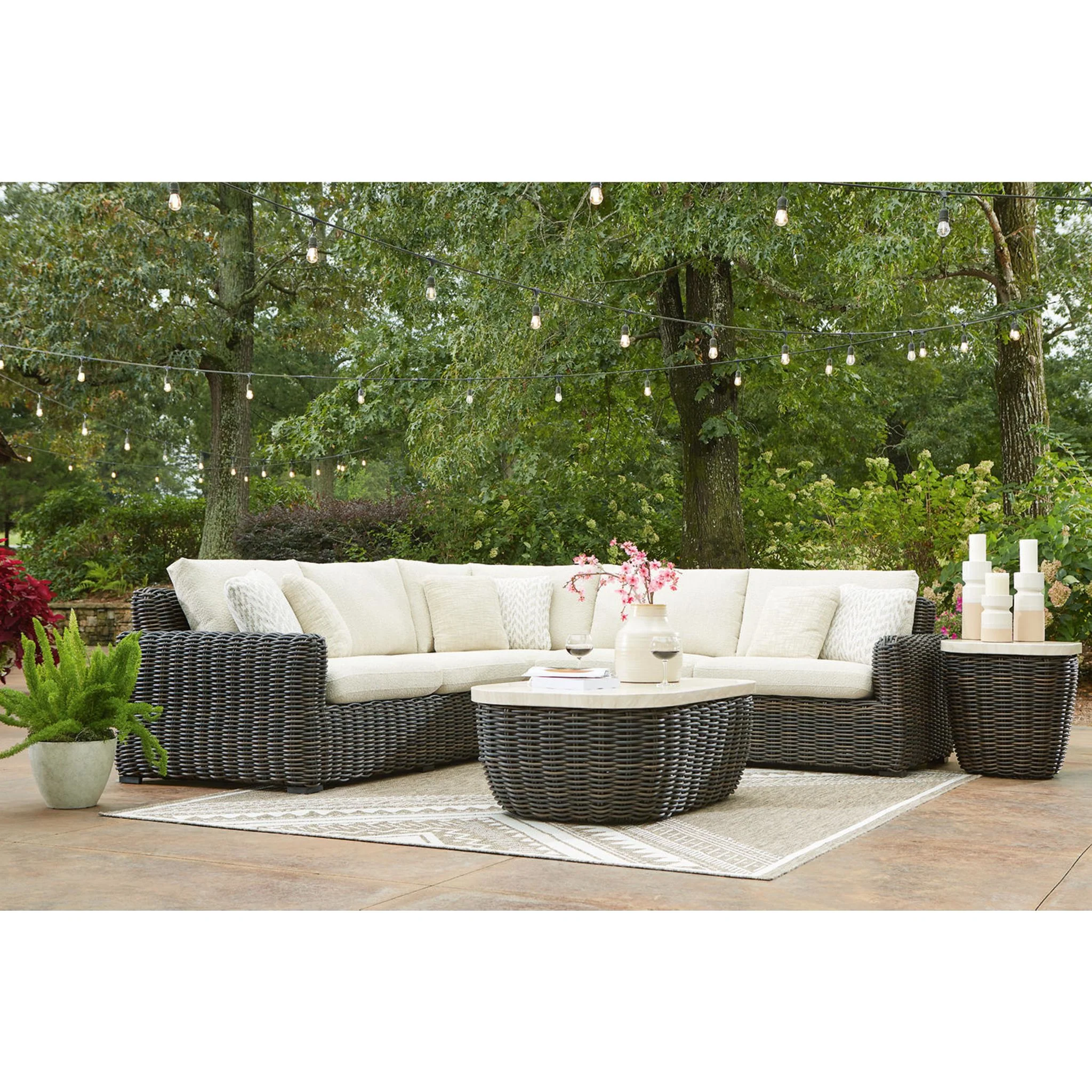 Kimora Outdoor Coffee Table - Image 9