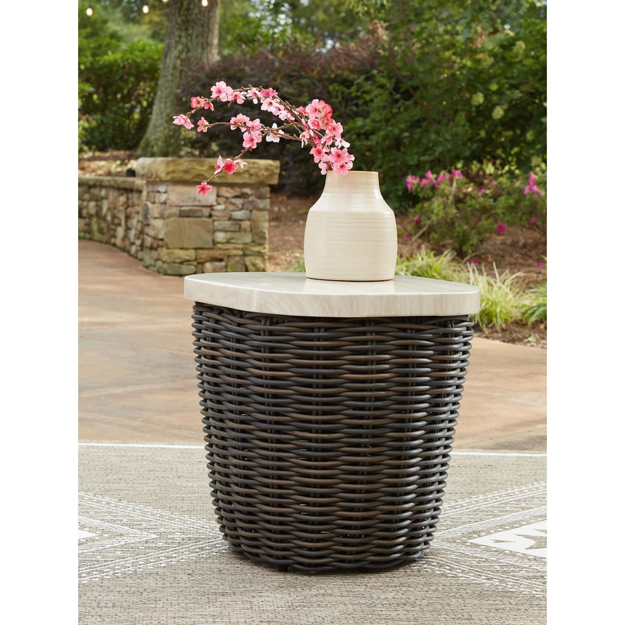 Kimora Outdoor End Table - Image 2