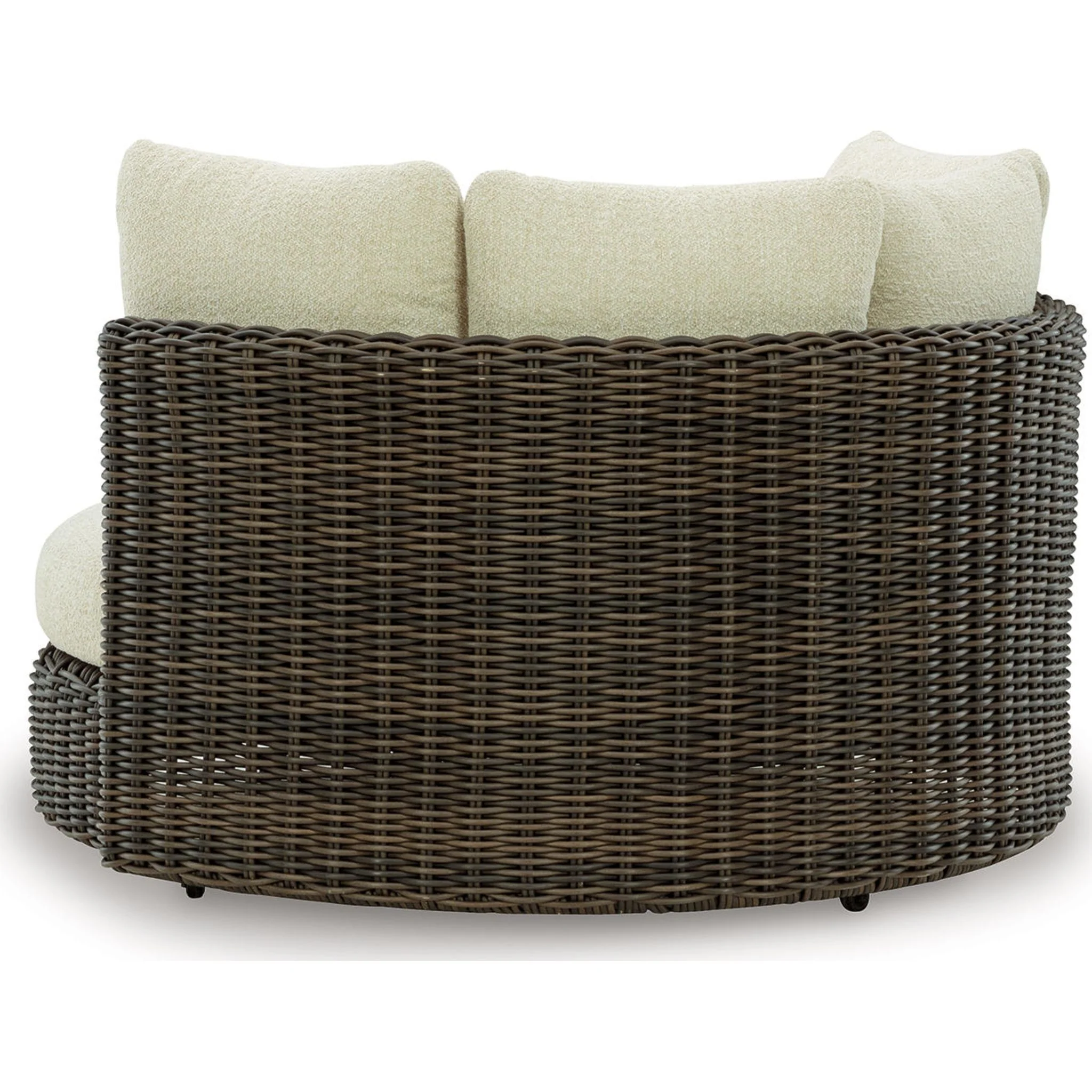 Kimora Outdoor Swivel Lounge Chair with Cushion - Image 3