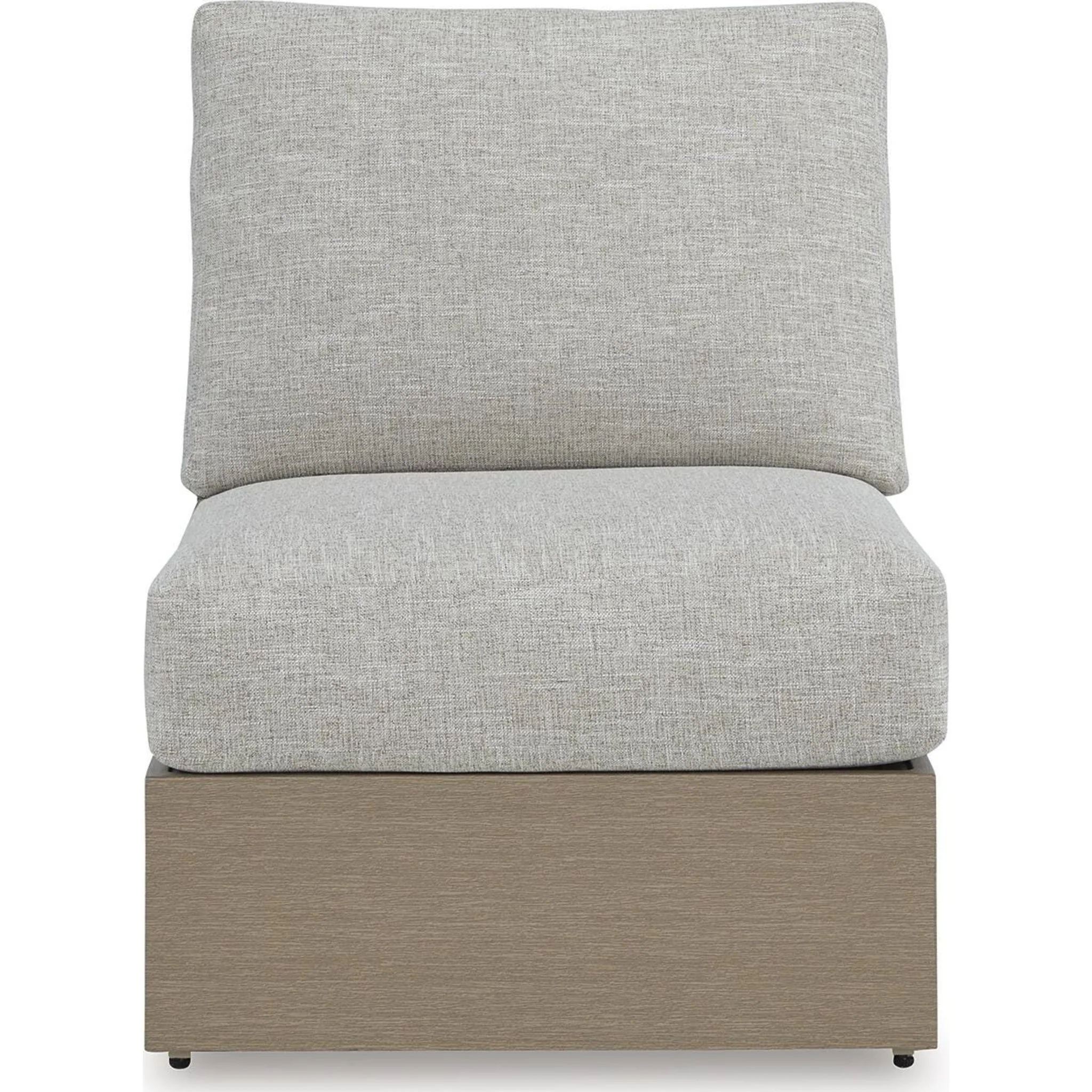 Kimpton Isle Outdoor Modular Armless Chair with Cushion - Image 10
