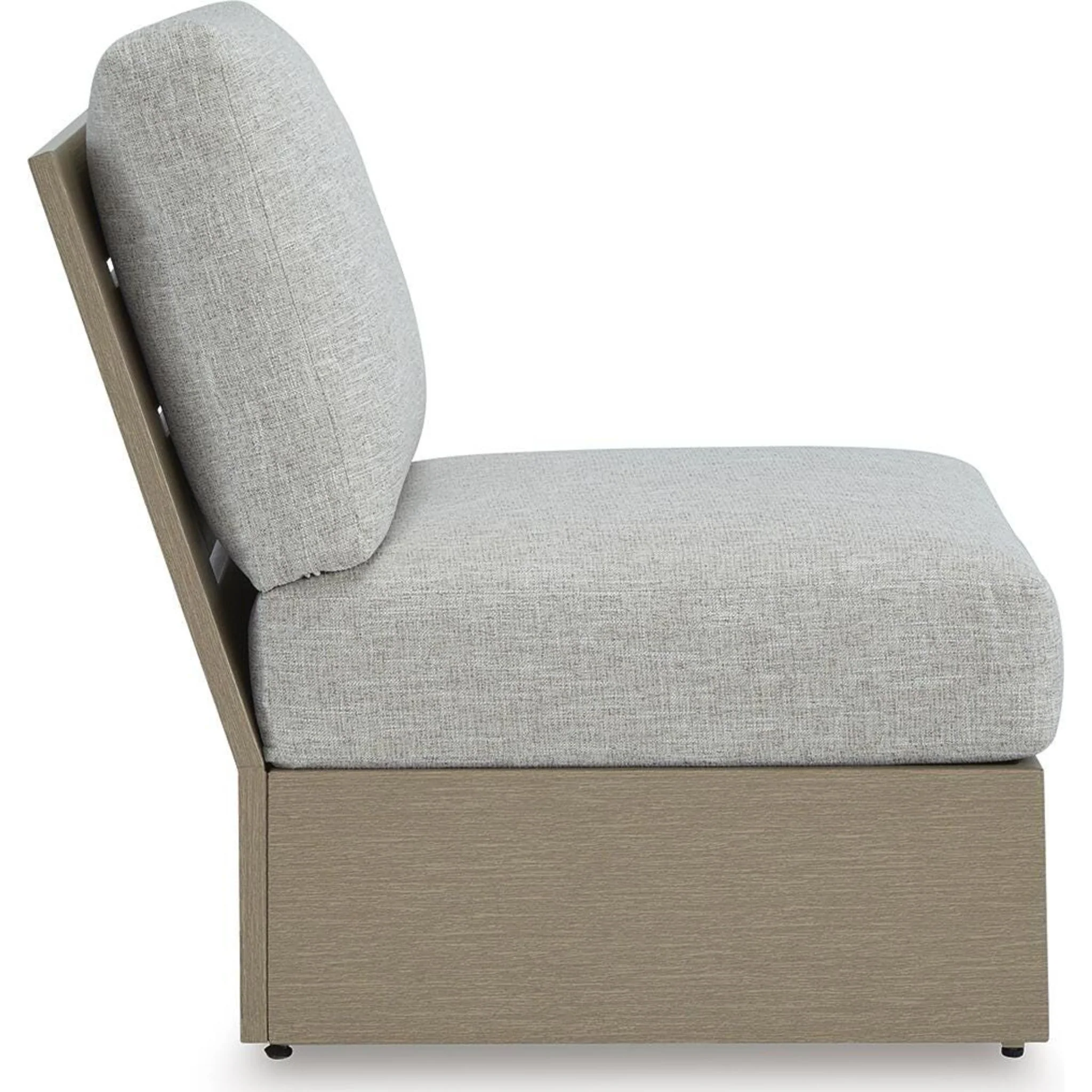 Kimpton Isle Outdoor Modular Armless Chair with Cushion - Image 11