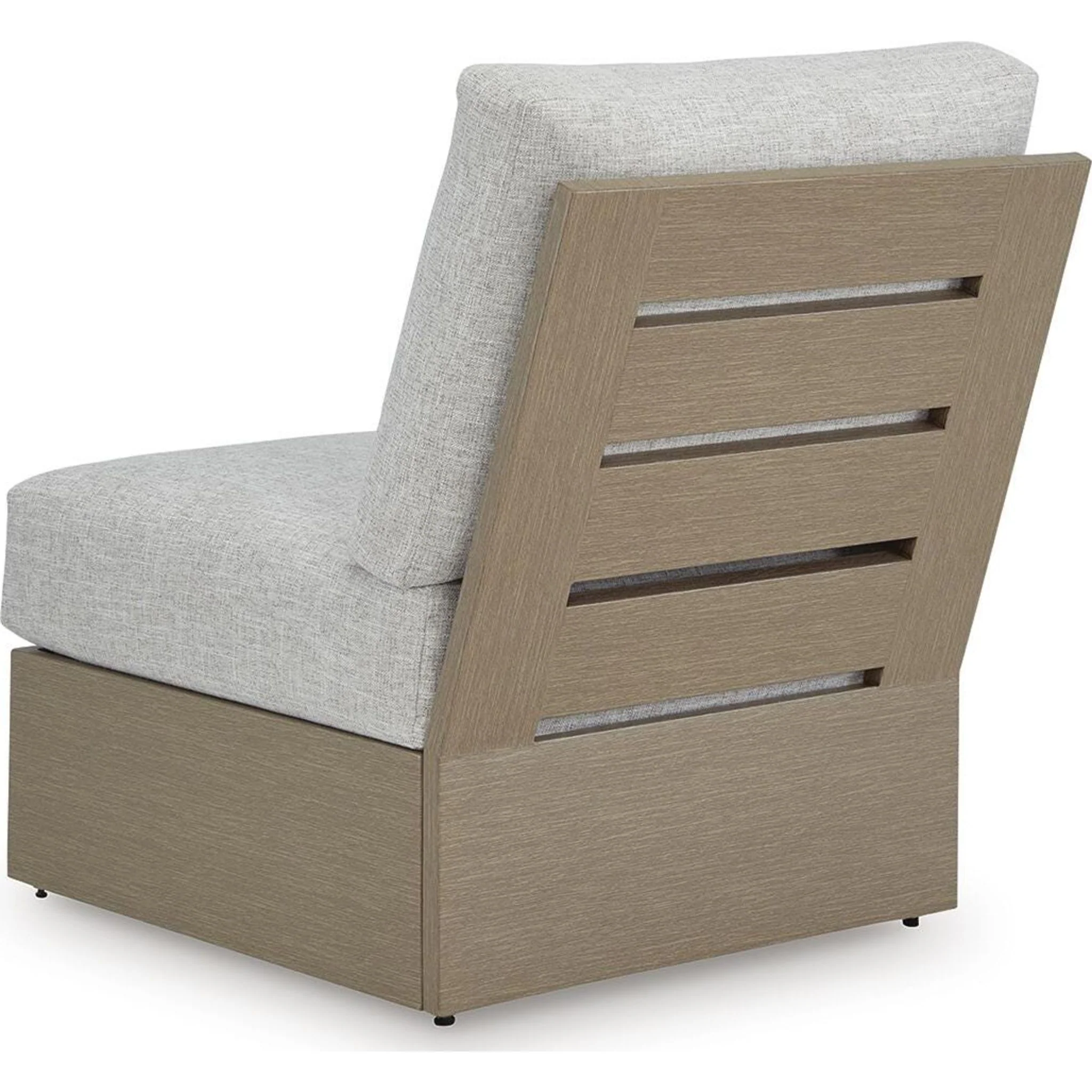 Kimpton Isle Outdoor Modular Armless Chair with Cushion - Image 9