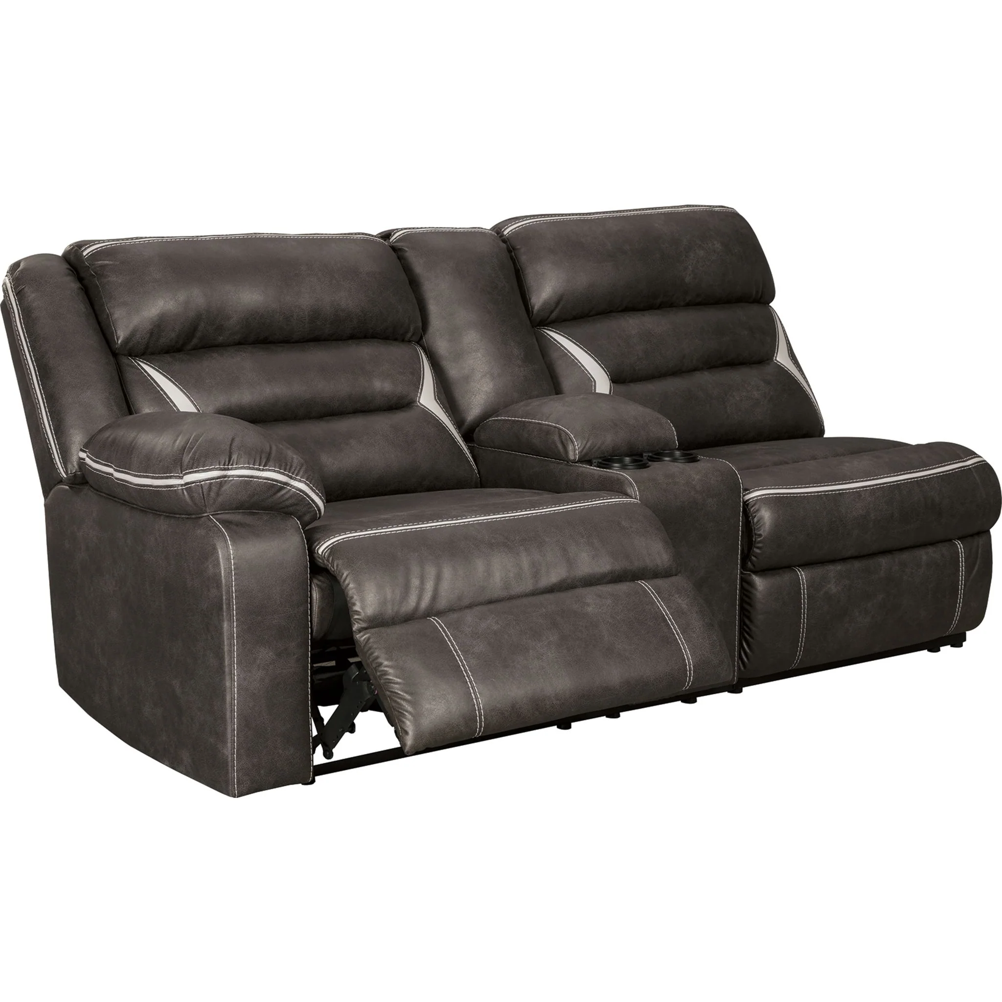 Kincord 4 Piece Reclining Sectional - Image 9
