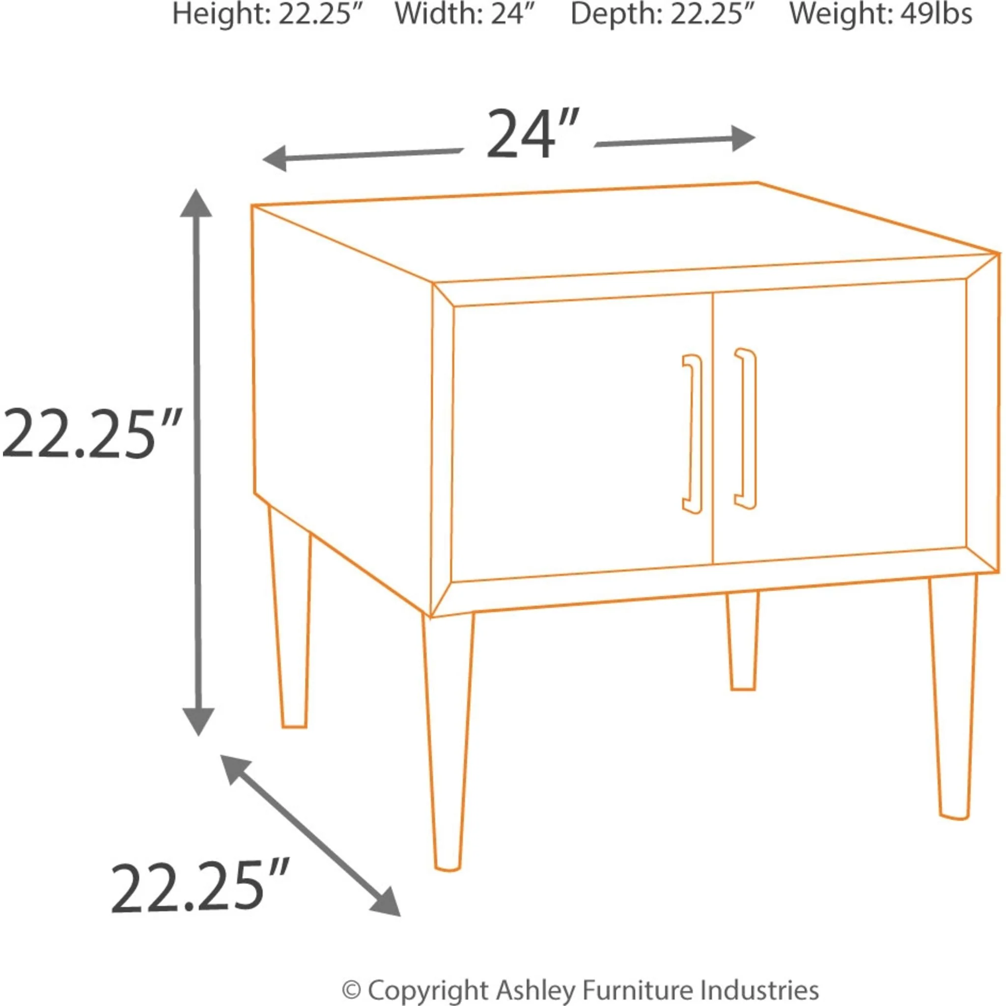 Kisper End Table - Image 9
