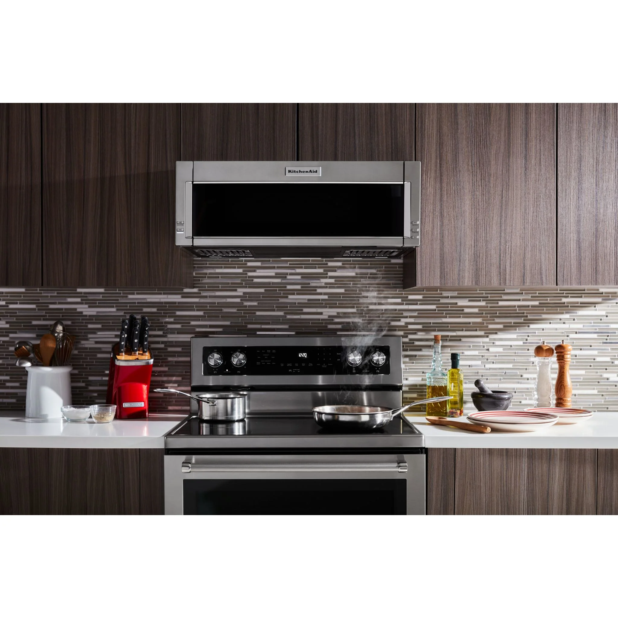 KitchenAid  900-Watt Low Profile Microwave Hood Combination (YKMLS311HSS) - Image 11