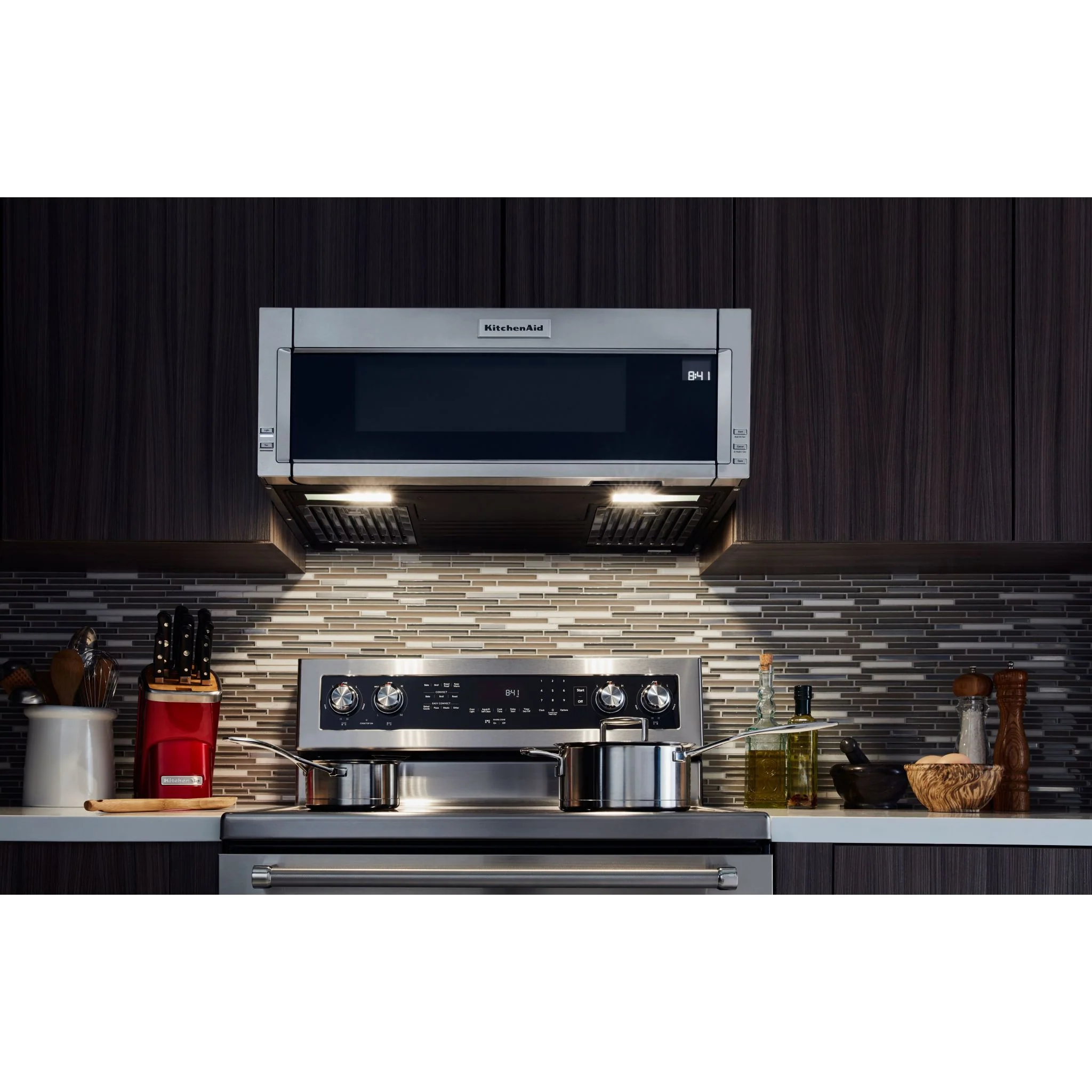 KitchenAid  900-Watt Low Profile Microwave Hood Combination (YKMLS311HSS) - Image 12