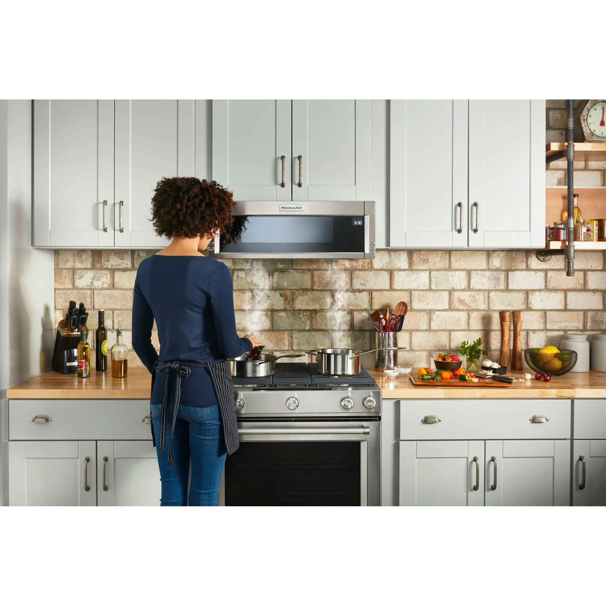 KitchenAid  900-Watt Low Profile Microwave Hood Combination (YKMLS311HSS) - Image 13