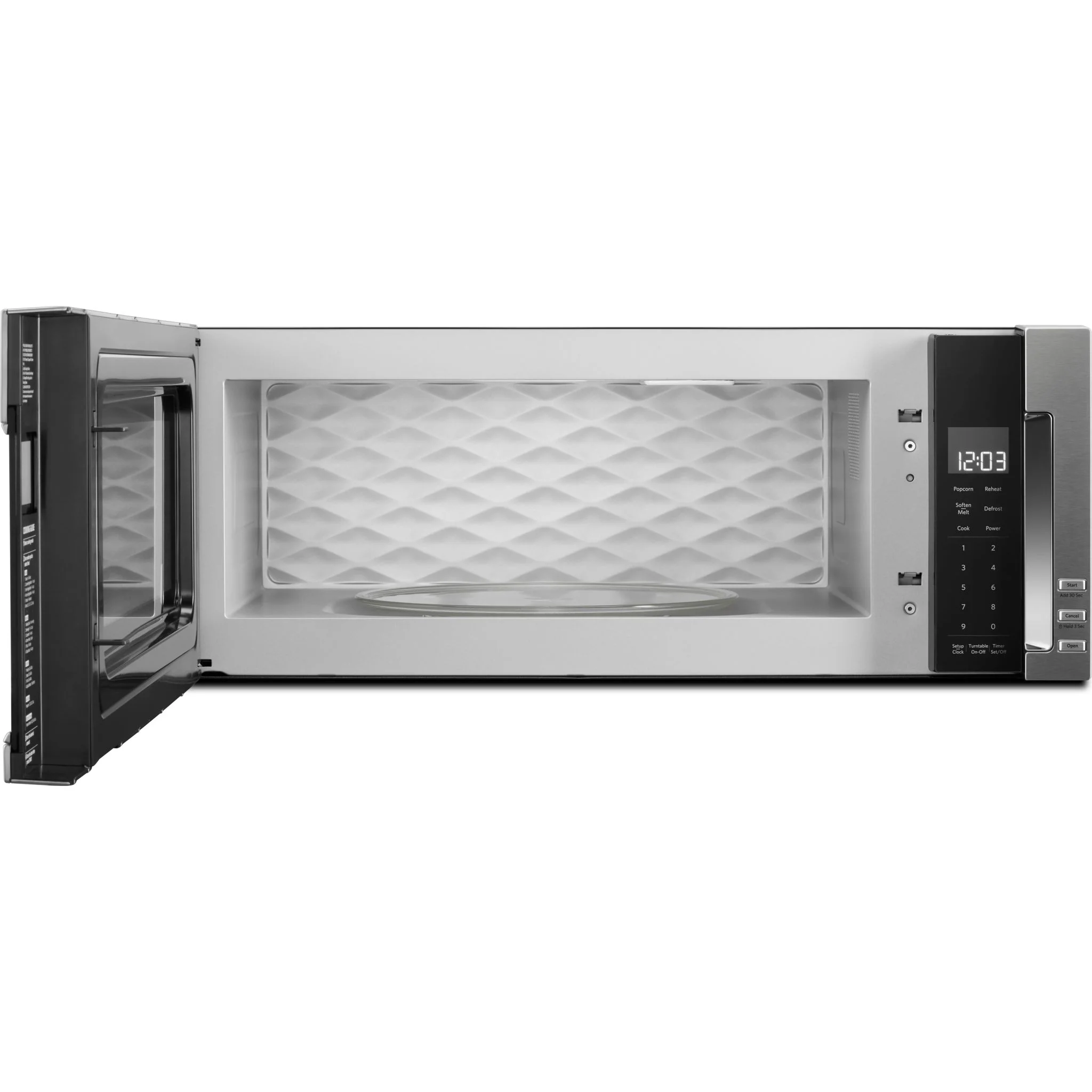 KitchenAid  900-Watt Low Profile Microwave Hood Combination (YKMLS311HSS) - Image 4