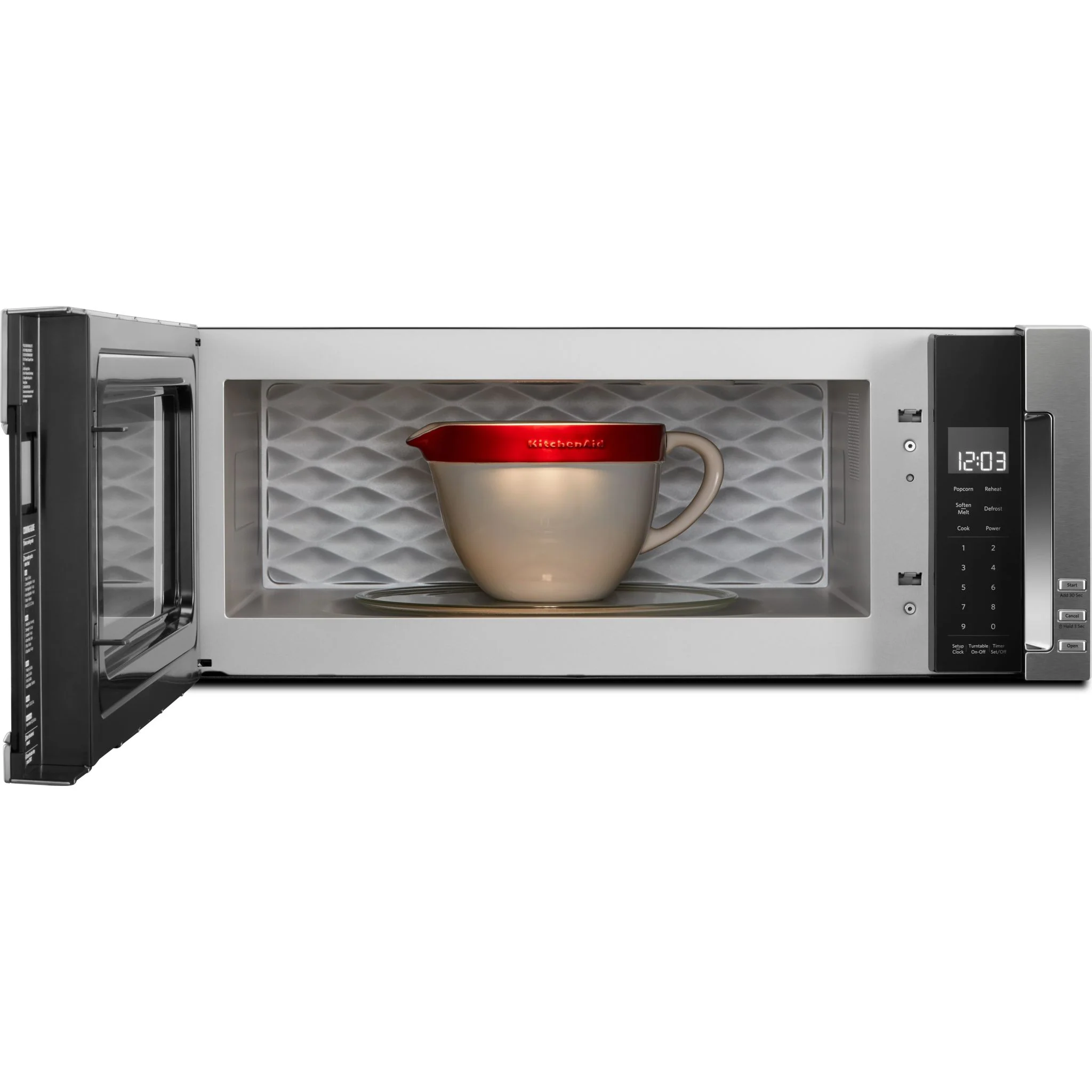 KitchenAid  900-Watt Low Profile Microwave Hood Combination (YKMLS311HSS) - Image 5