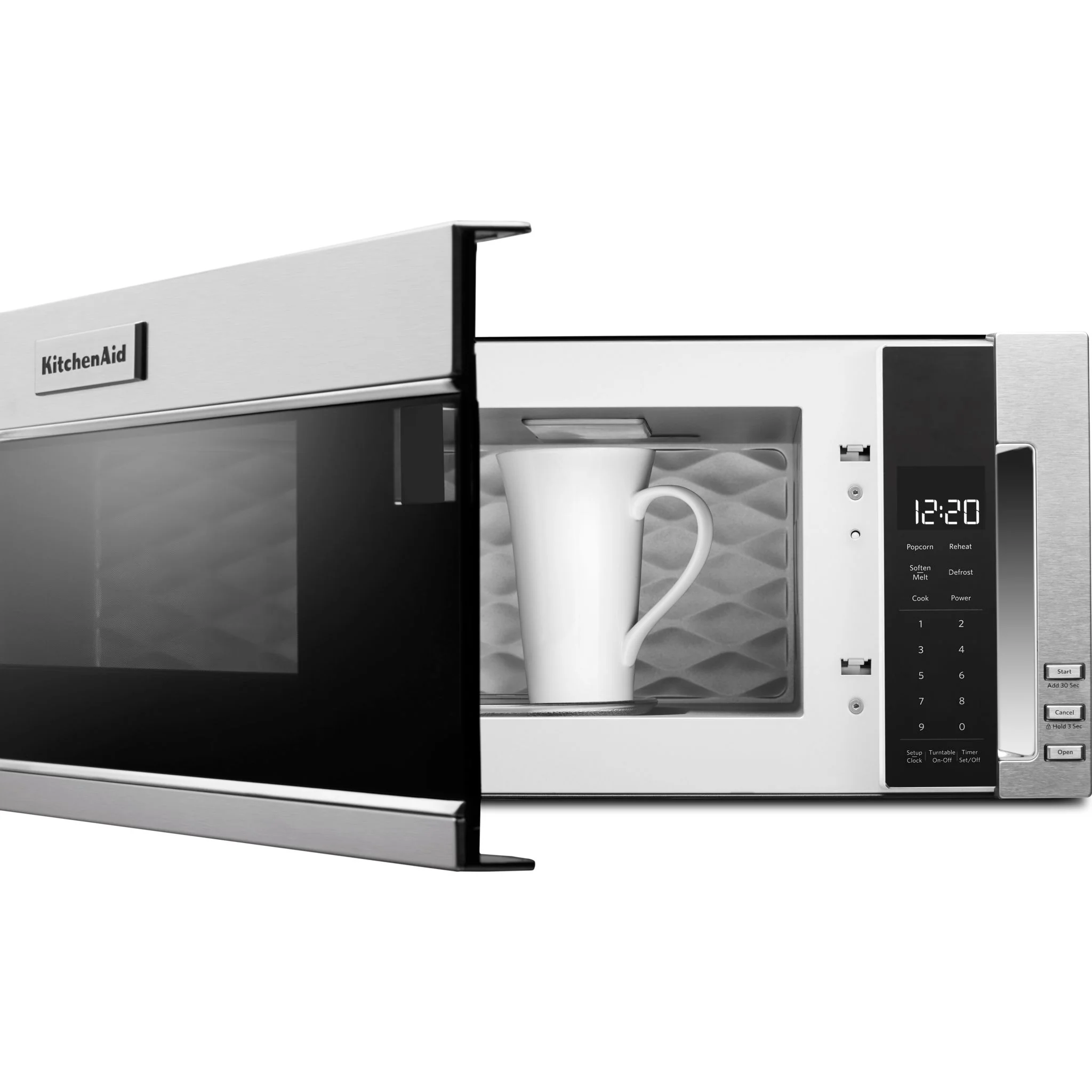 KitchenAid  900-Watt Low Profile Microwave Hood Combination (YKMLS311HSS) - Image 6