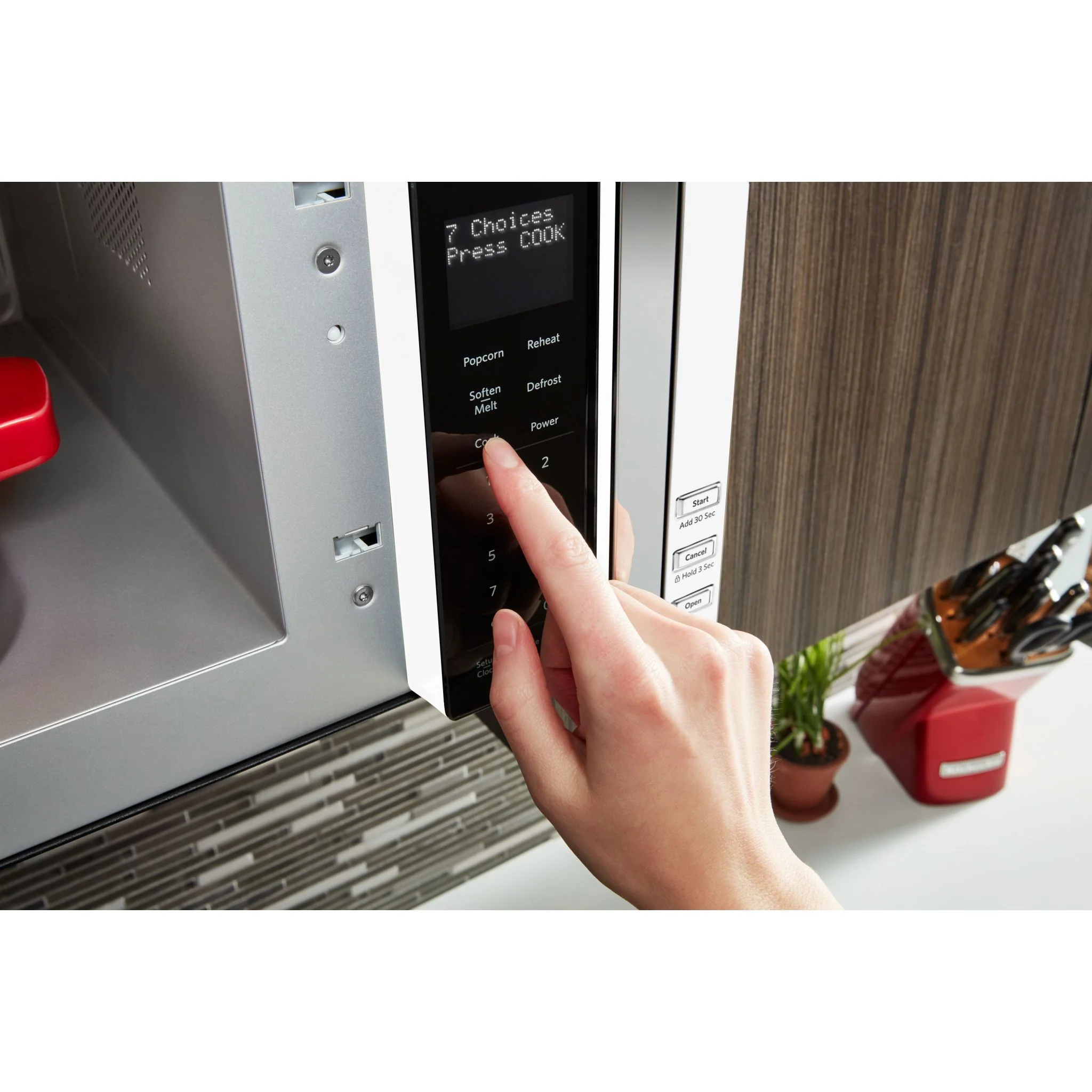 KitchenAid  900-Watt Low Profile Microwave Hood Combination (YKMLS311HWH) - Image 11