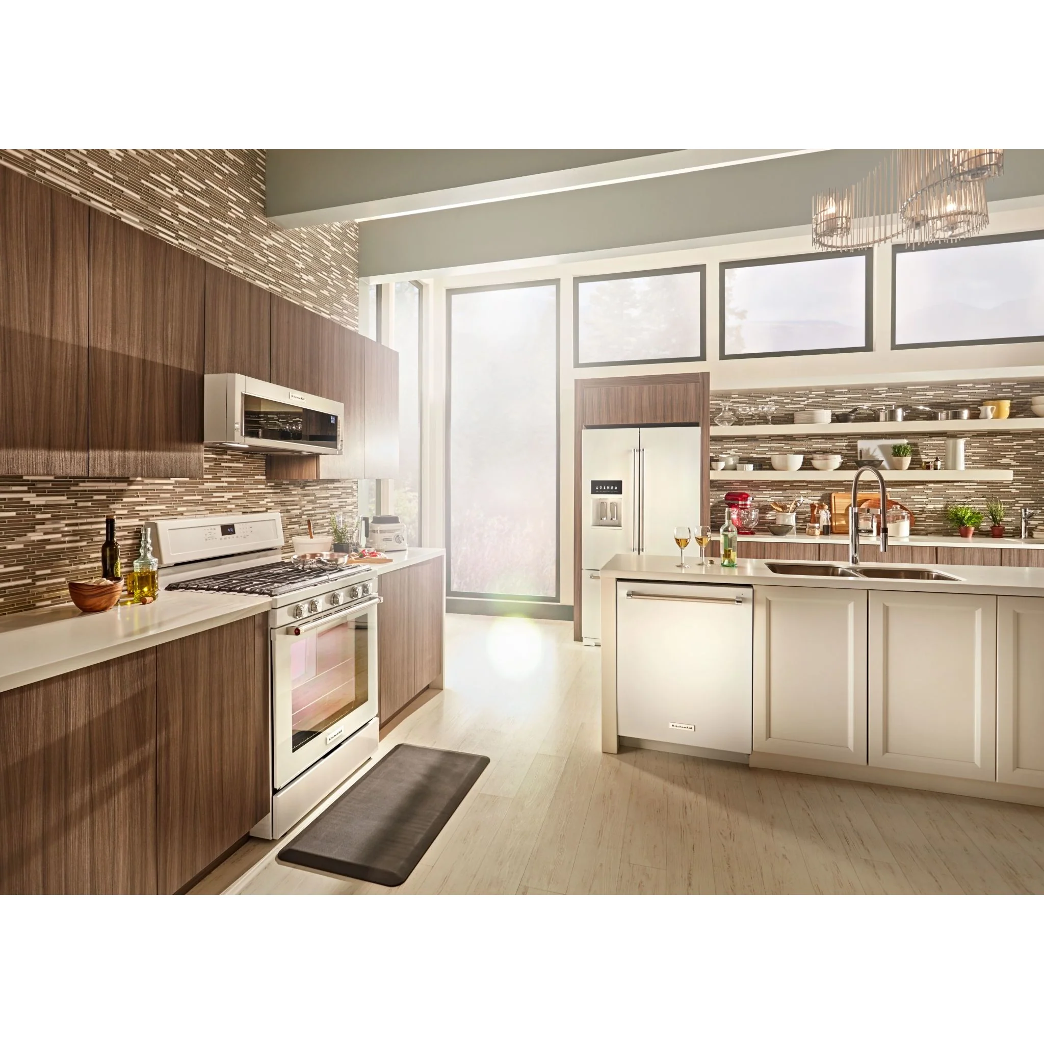 KitchenAid  900-Watt Low Profile Microwave Hood Combination (YKMLS311HWH) - Image 14