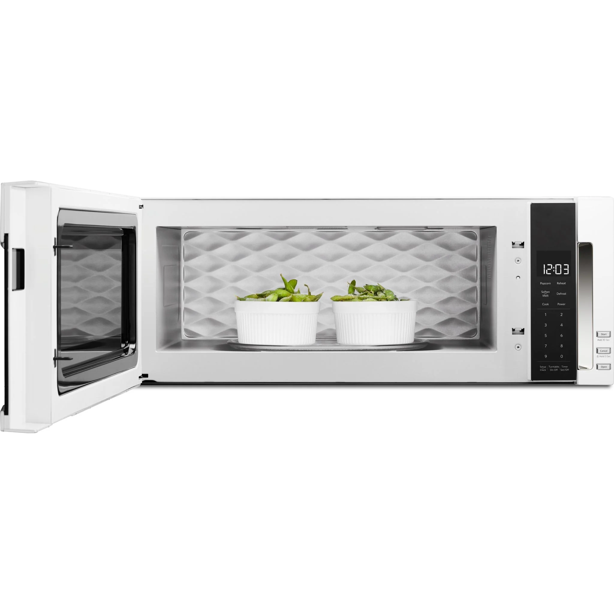 KitchenAid  900-Watt Low Profile Microwave Hood Combination (YKMLS311HWH) - Image 16
