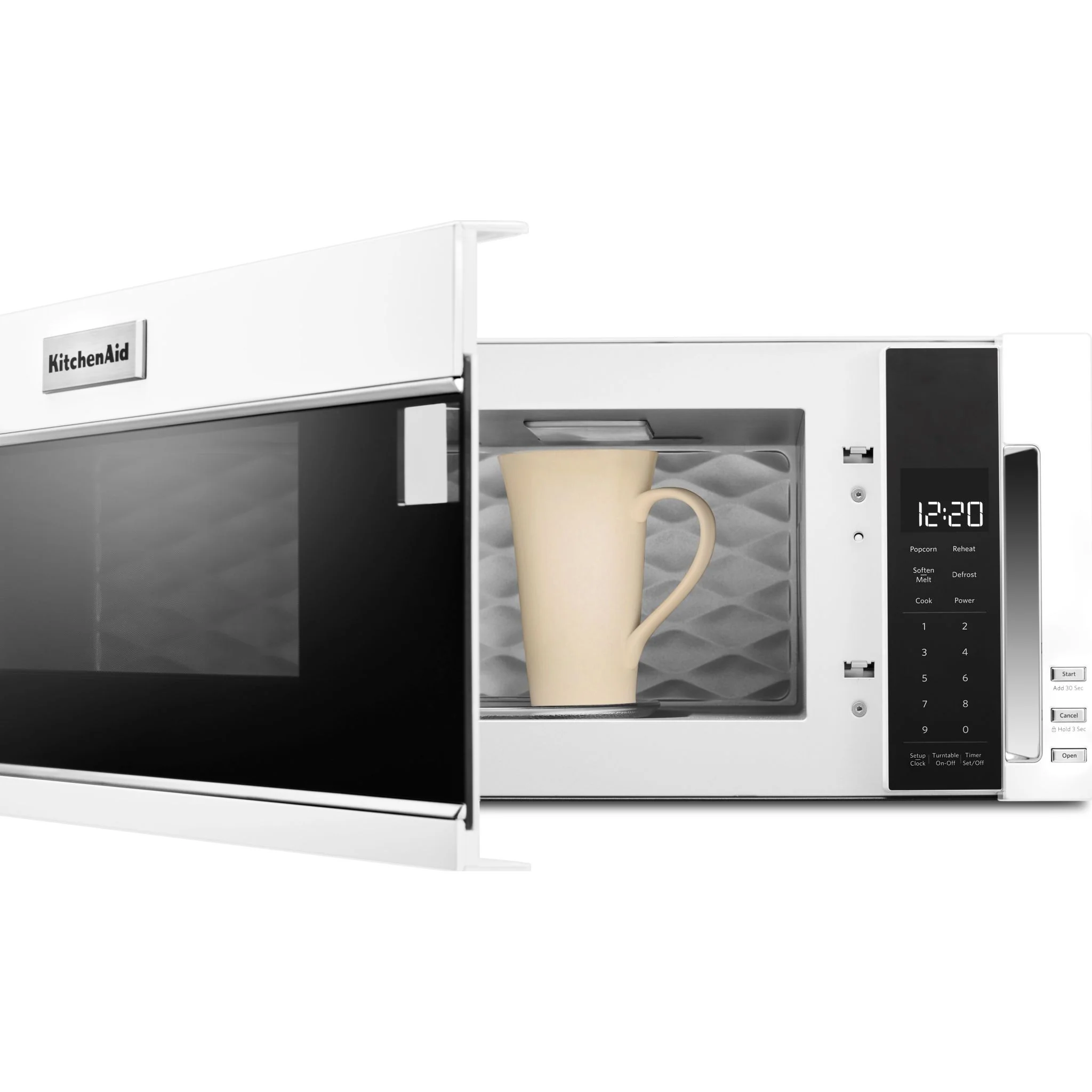 KitchenAid  900-Watt Low Profile Microwave Hood Combination (YKMLS311HWH) - Image 17
