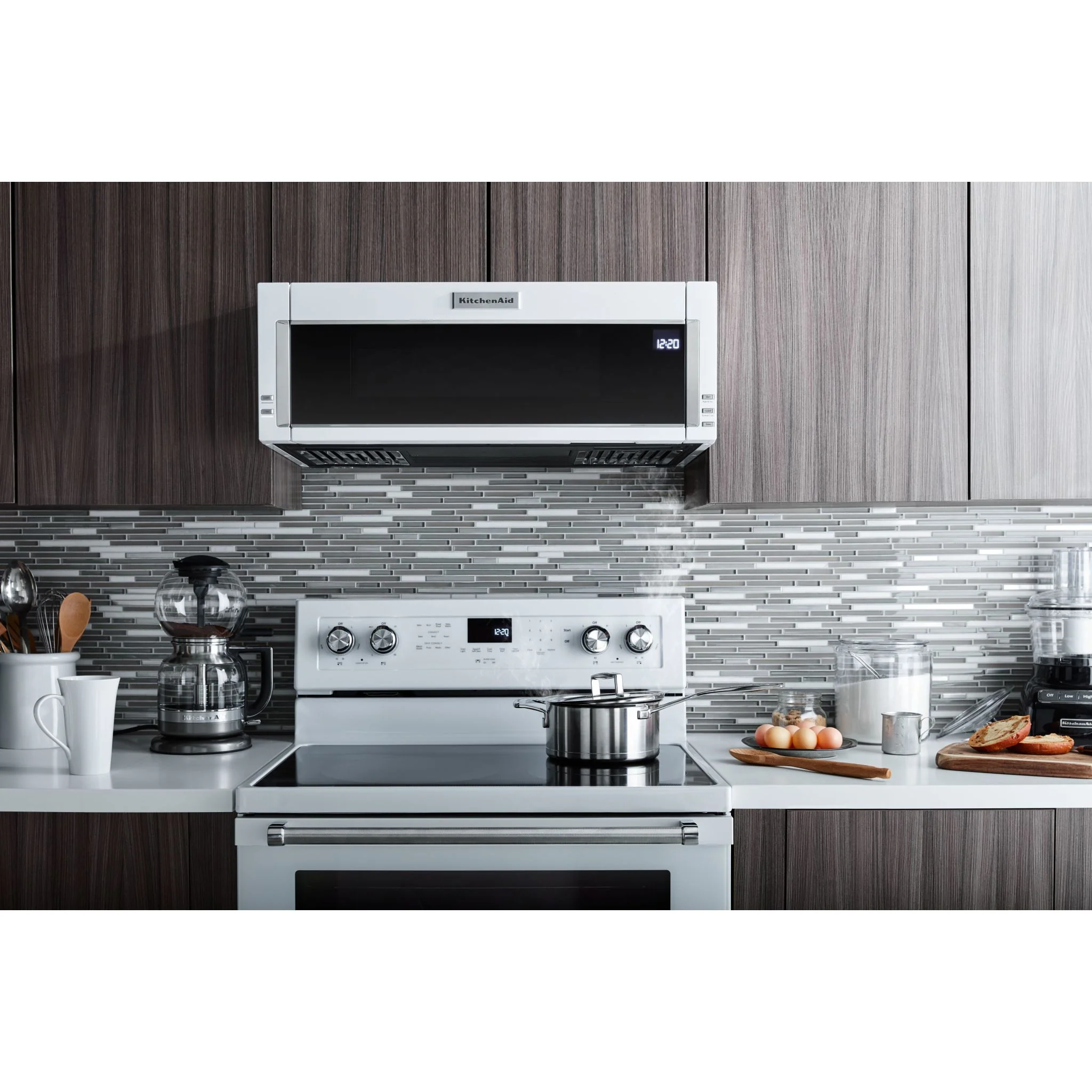 KitchenAid  900-Watt Low Profile Microwave Hood Combination (YKMLS311HWH) - Image 19