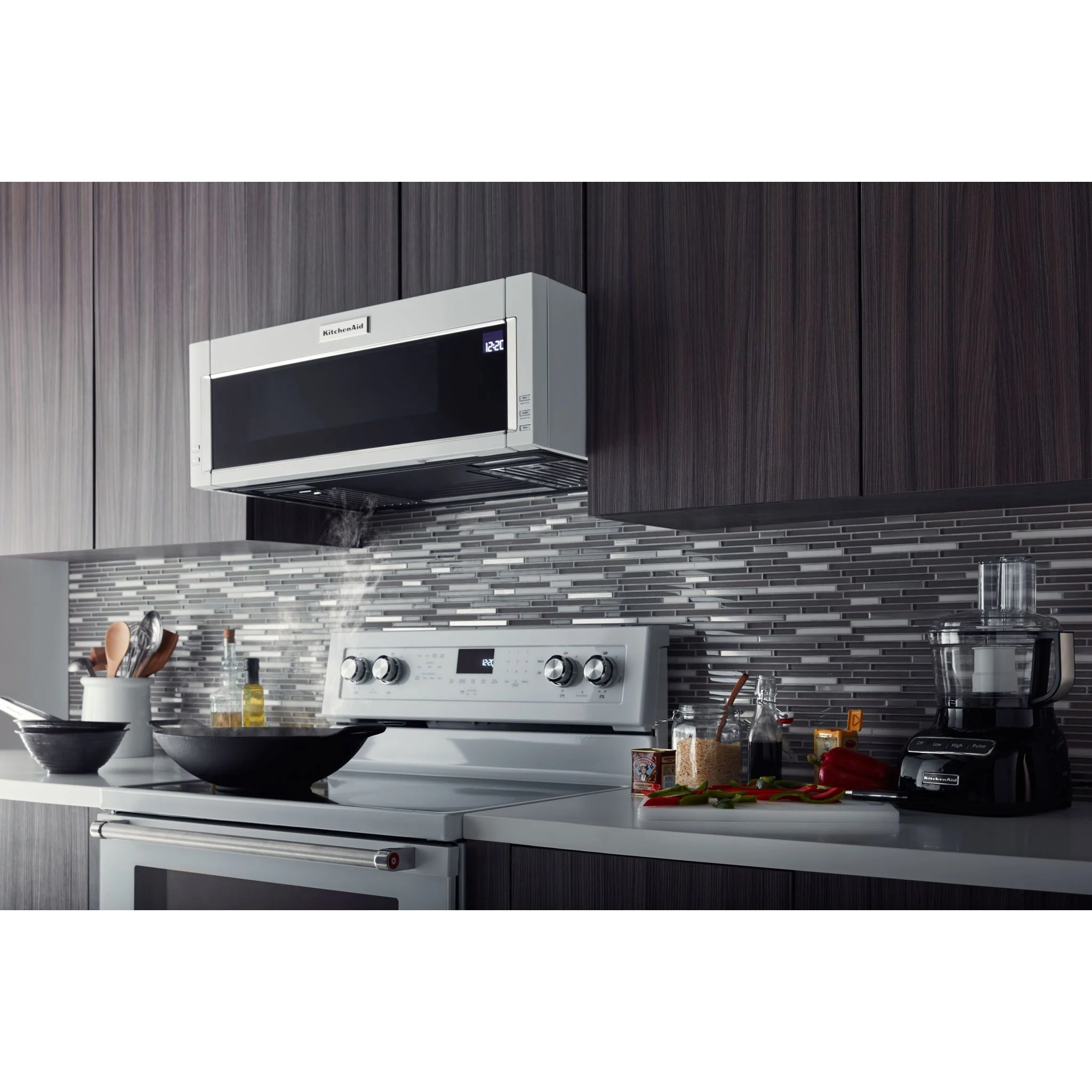 KitchenAid  900-Watt Low Profile Microwave Hood Combination (YKMLS311HWH) - Image 20