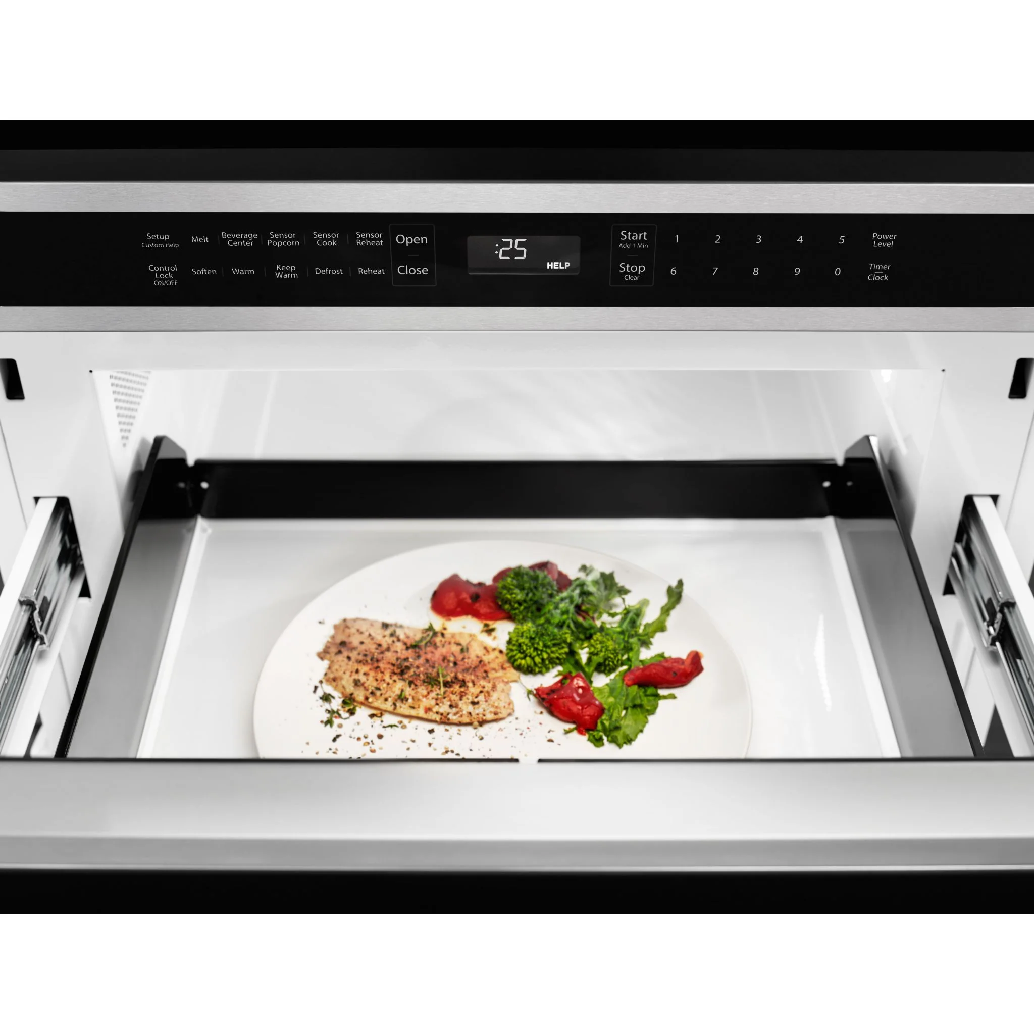KitchenAid 24" Under-Counter Microwave Oven Drawer -Stainless Steel (KMBD104GSS) - Image 17