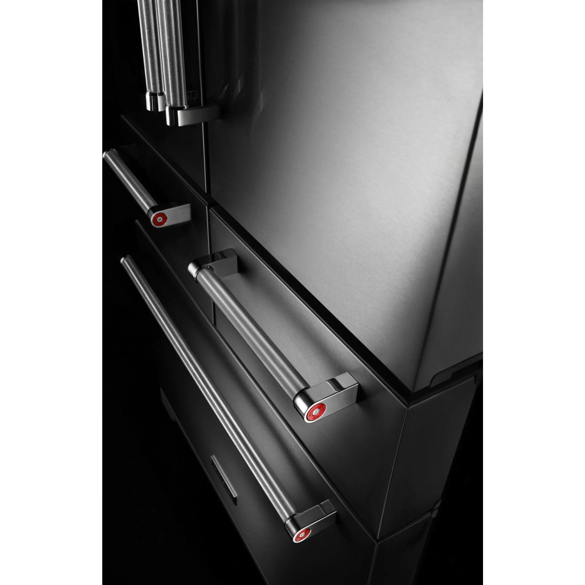 KitchenAid 20 cu.ft. 30" Width Standard Depth French Door Refrigerator with Interior Dispense - Stainless Steel (KRFF300ESS) - Image 16