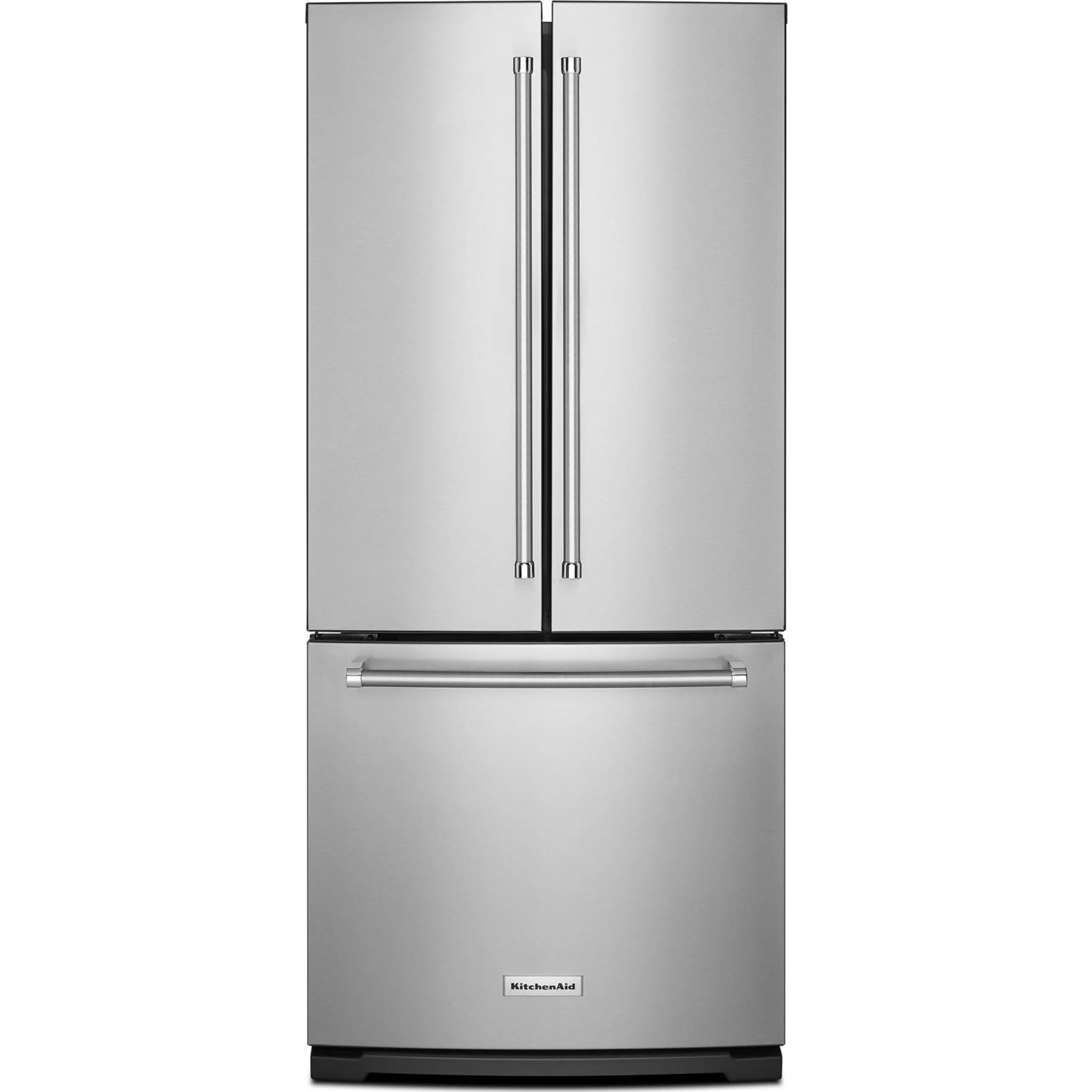 KitchenAid 20 cu.ft. 30" Width Standard Depth French Door Refrigerator with Interior Dispense - Stainless Steel (KRFF300ESS) - Image 31