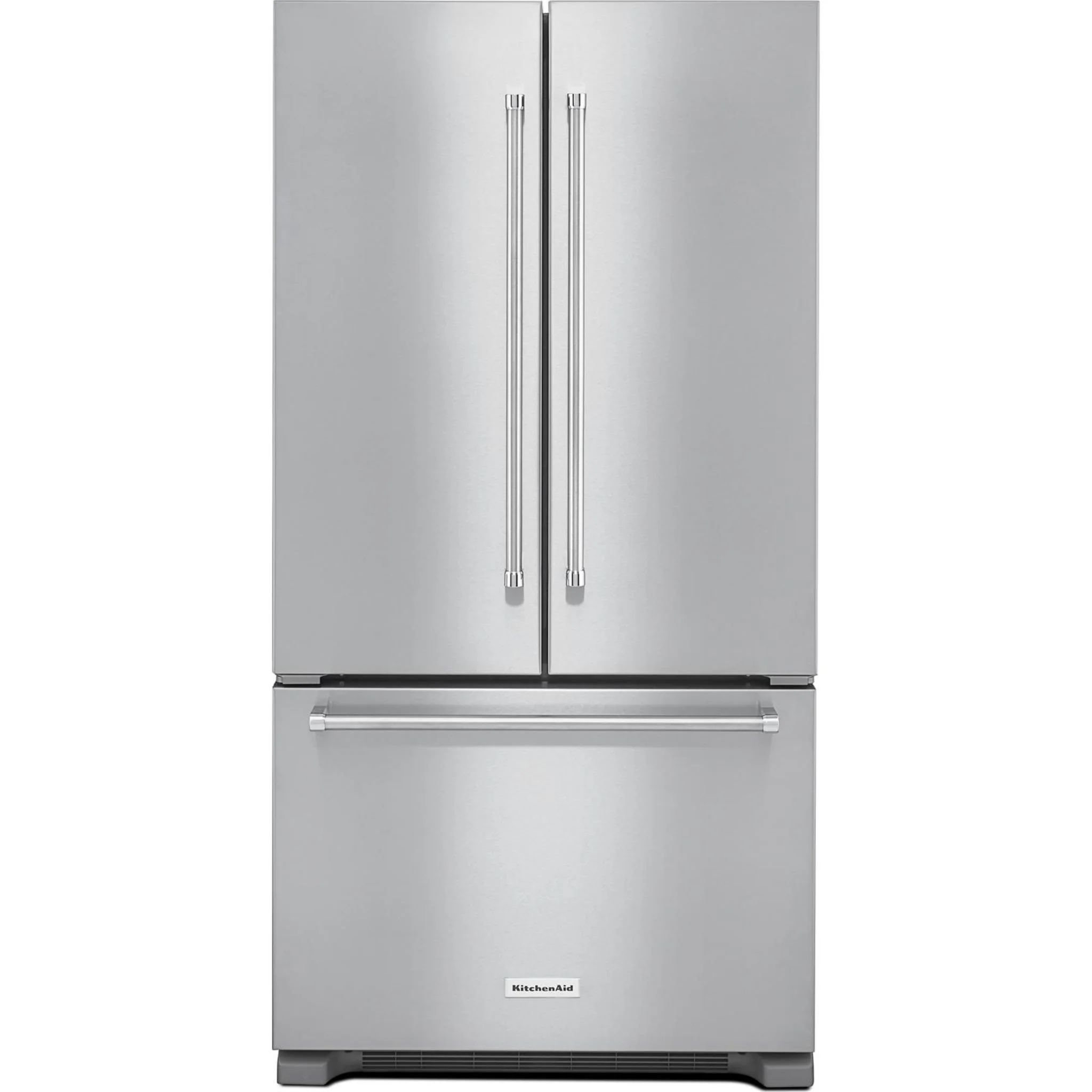 KitchenAid 22 cu.ft. 36-Inch Width Counter Depth French Door Refrigerator with Interior Dispense -Stainless Steel (KRFC302ESS) - Image 42