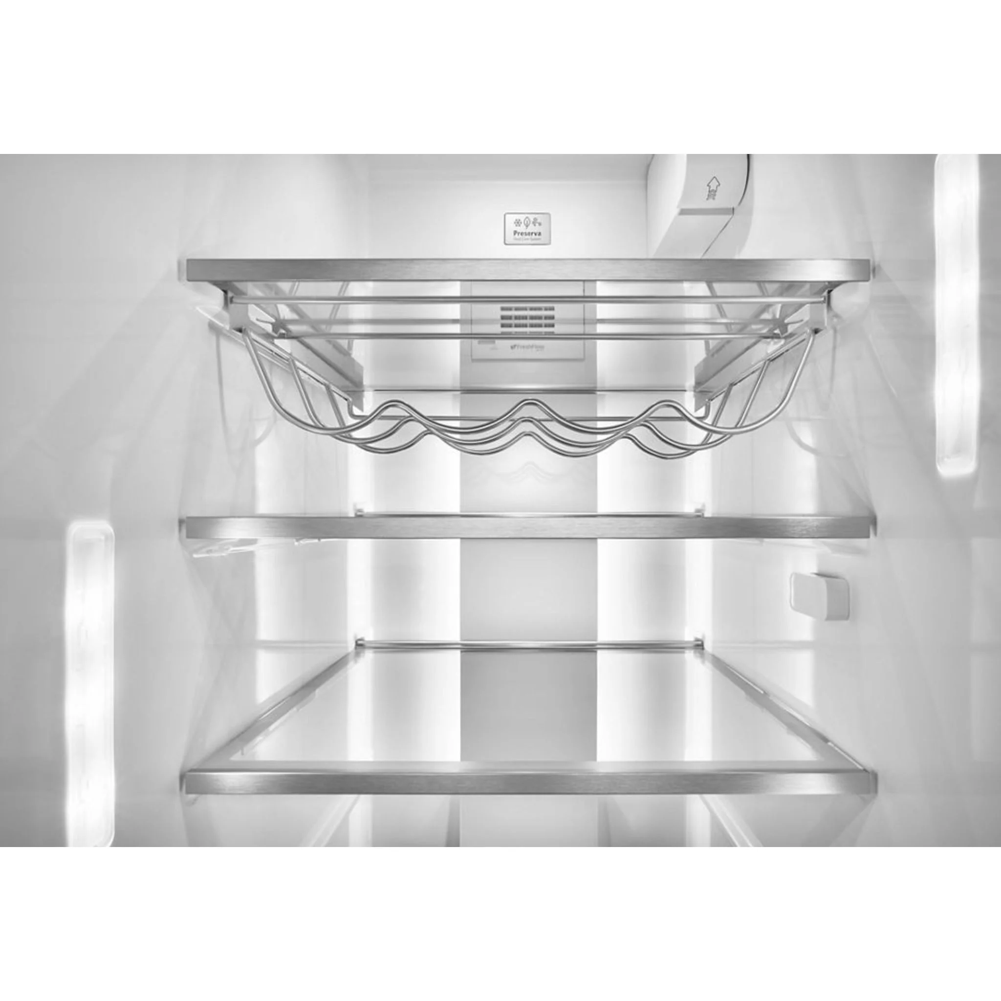 KitchenAid  24.8 cu.. ft. Side-by-Side Refrigerator with Exterior Ice and Water and PrintShield finish - Stainless Steel (KRSF705HPS) - Image 40