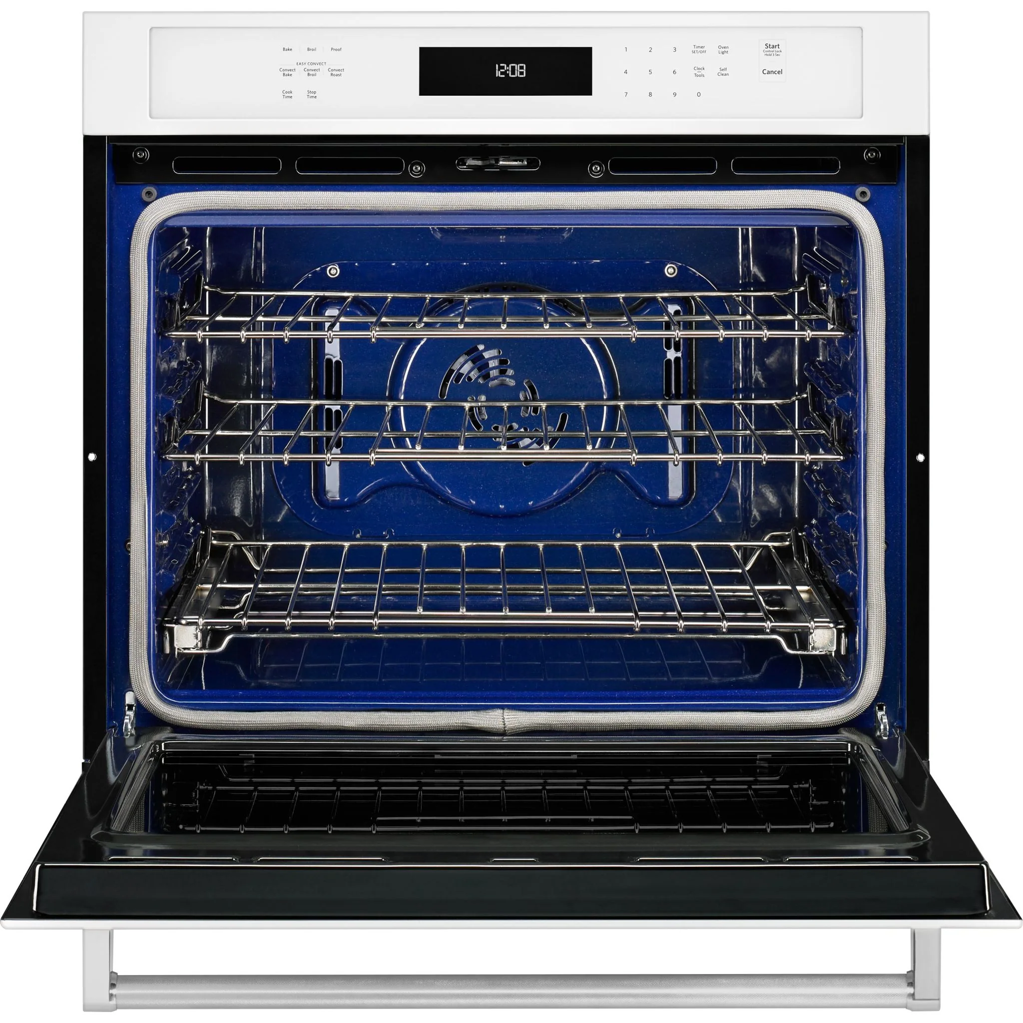 KitchenAid  27" Single Wall Oven with Even-Heat True Convection (KOSE507EWH) - Image 2