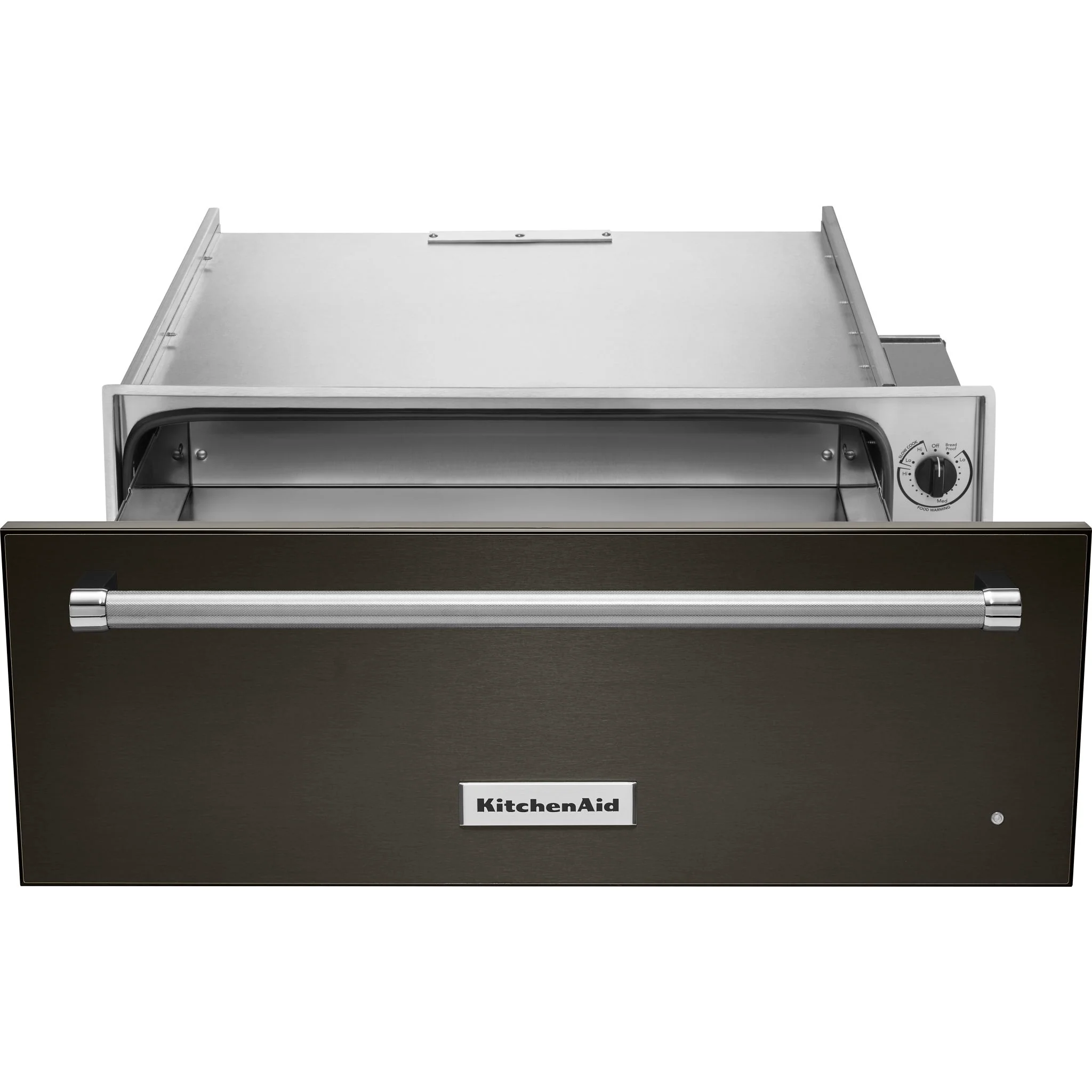 KitchenAid 27'' Slow Cook Warming Drawer with PrintShield Finish - Black Stainless (KOWT107EBS) - Image 3