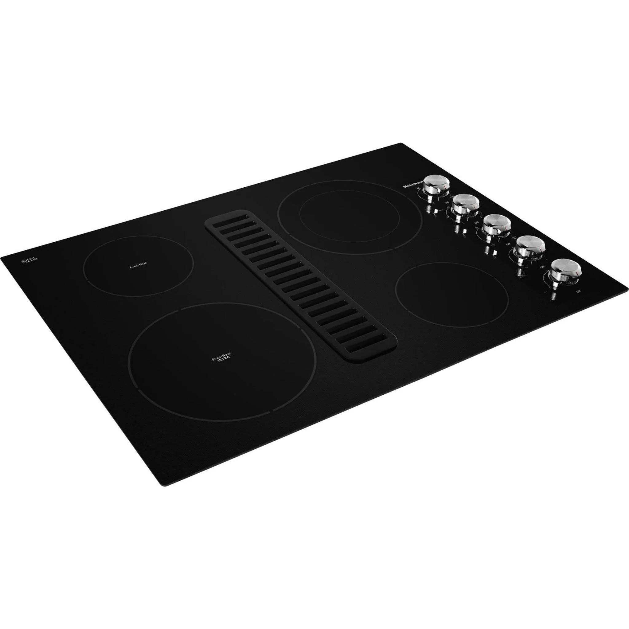 KitchenAid 30" Electric Downdraft Cooktop with 4 Elements -Black (KCED600GBL) - Image 12