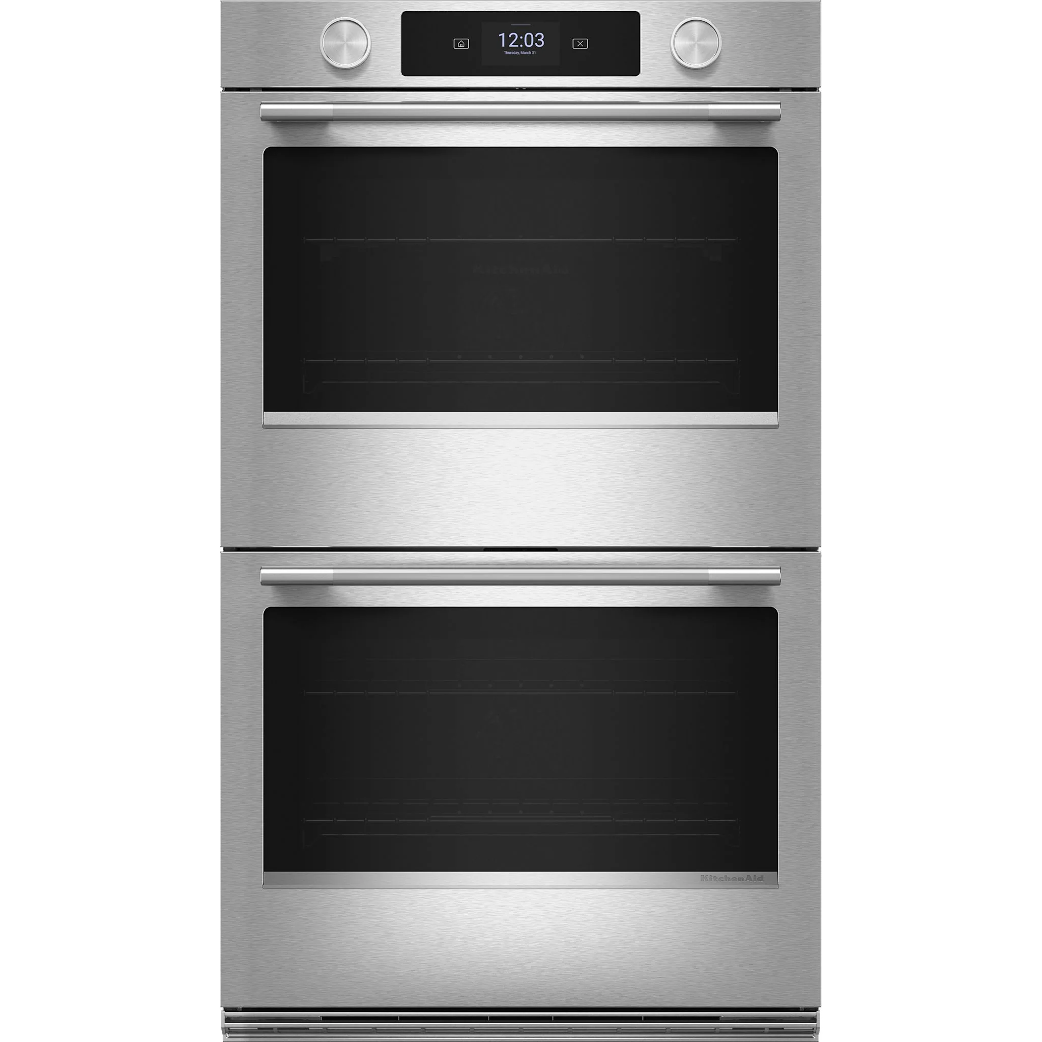 KitchenAid 30-inch Smart Electric Double Wall Oven with Assisted Cooking Modes - PrintShieldFinish -PrintShield Stainless (KOED730SPS) - Image 4