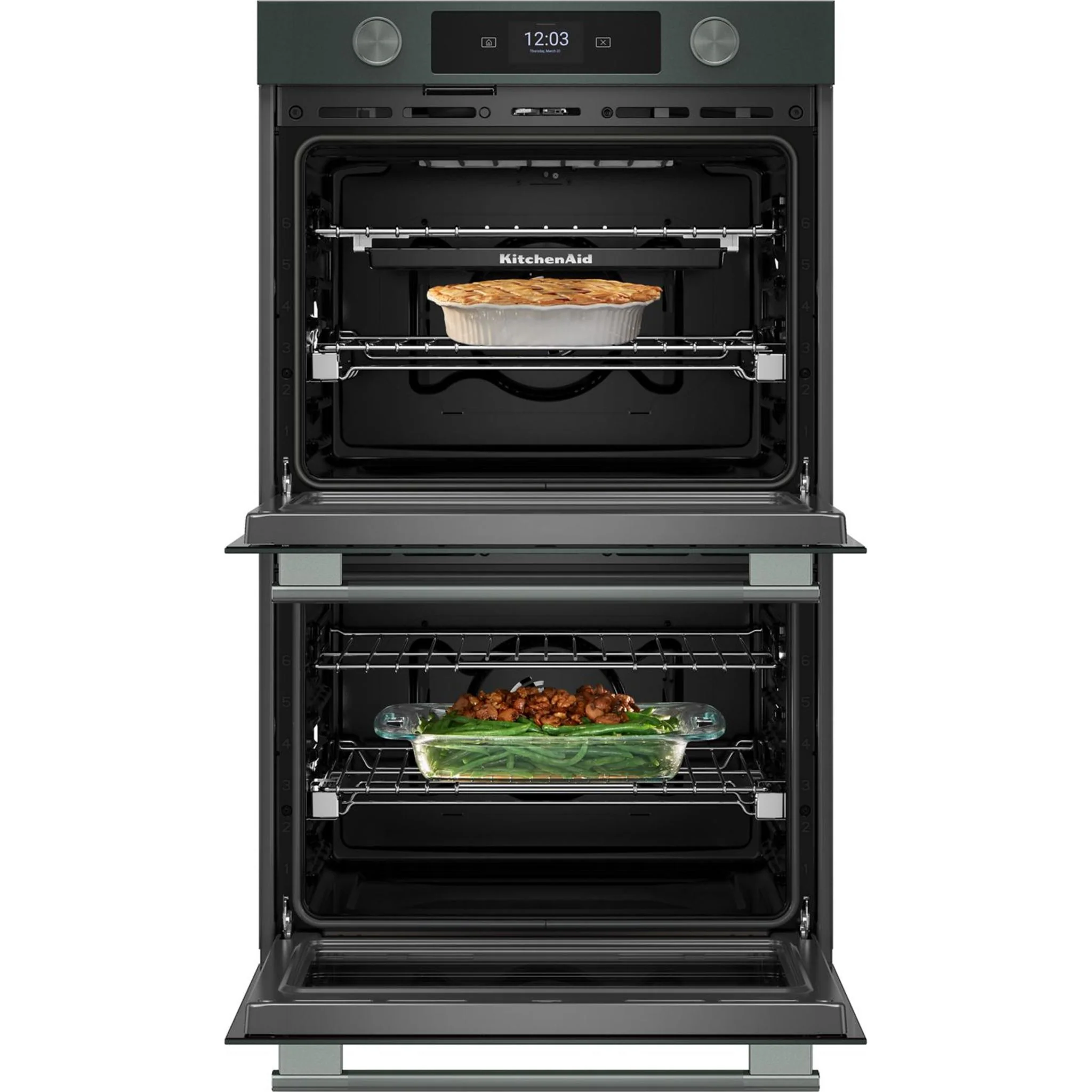 KitchenAid 30" Double Wall Oven (KOED930SJP) - Juniper - Image 2