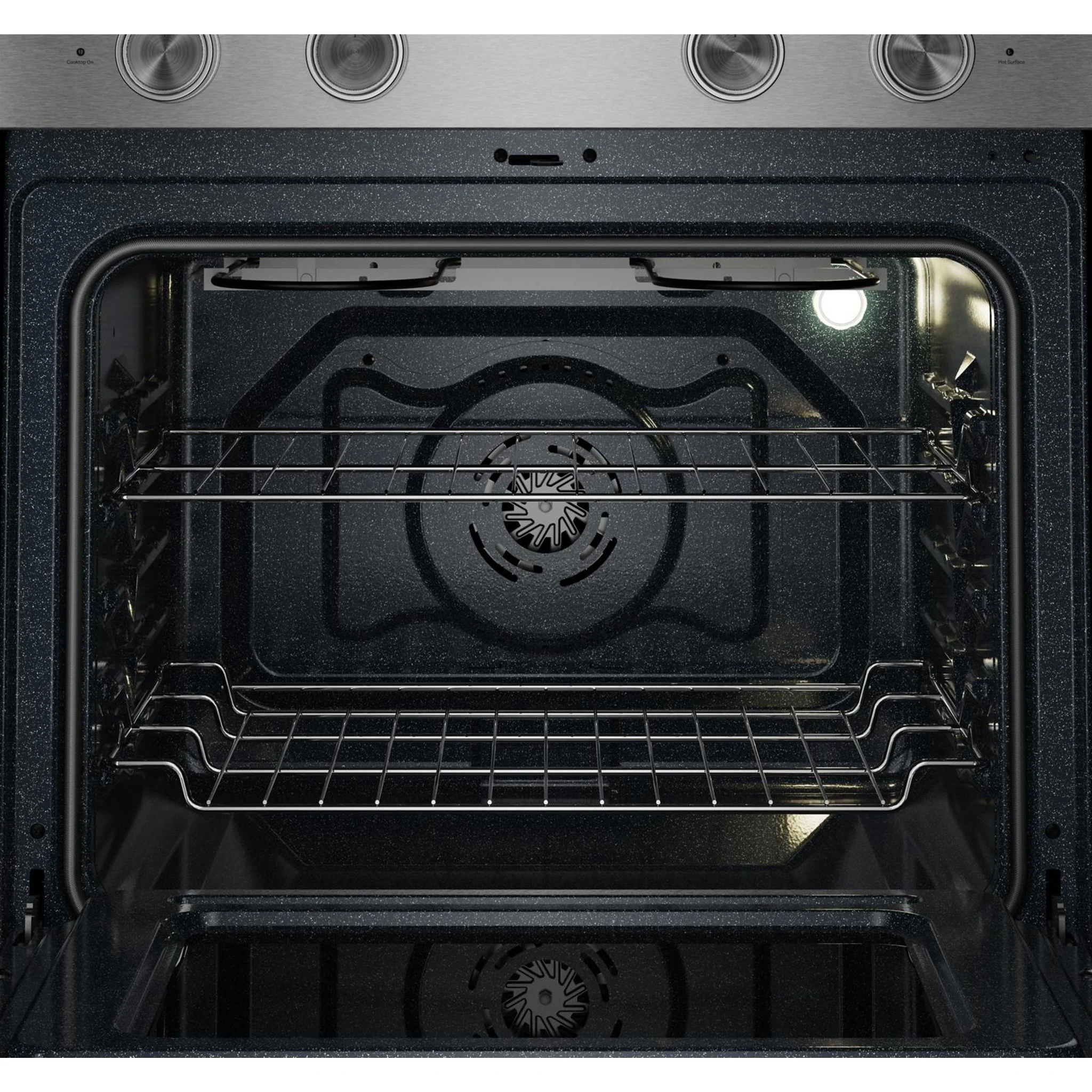 KitchenAid 5.3 Cu. Ft. Freestanding Electric Range with Convection Cooking Modes -Fingerprint Resistant Stainless Steel (YKFES530SPS) - Image 10