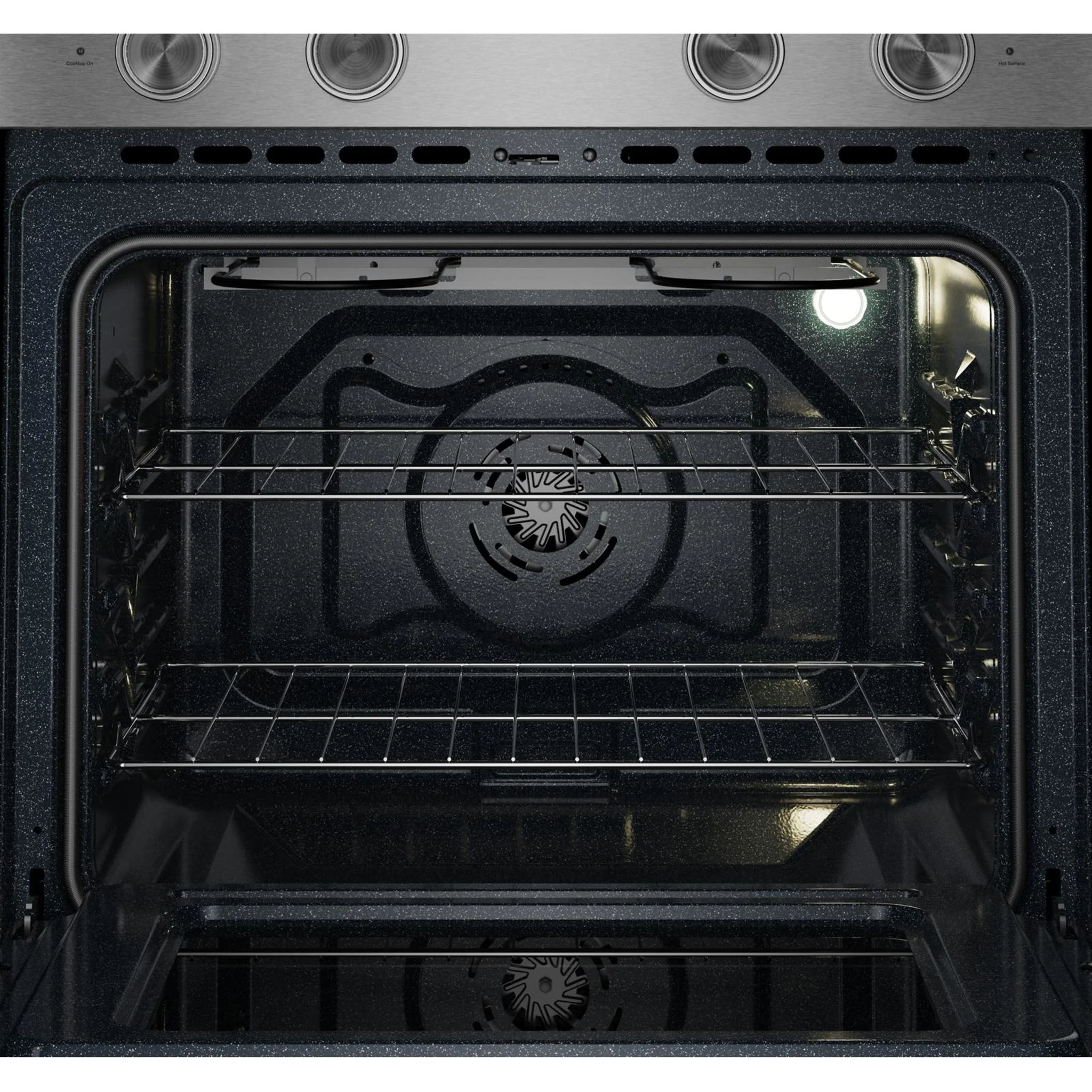 KitchenAid 5.3 Cu. Ft. Smart Slide-in Electric Range with Convection Cooking Modes -PrintShield™ Stainless Finish (YKSES330SPS) - Image 10