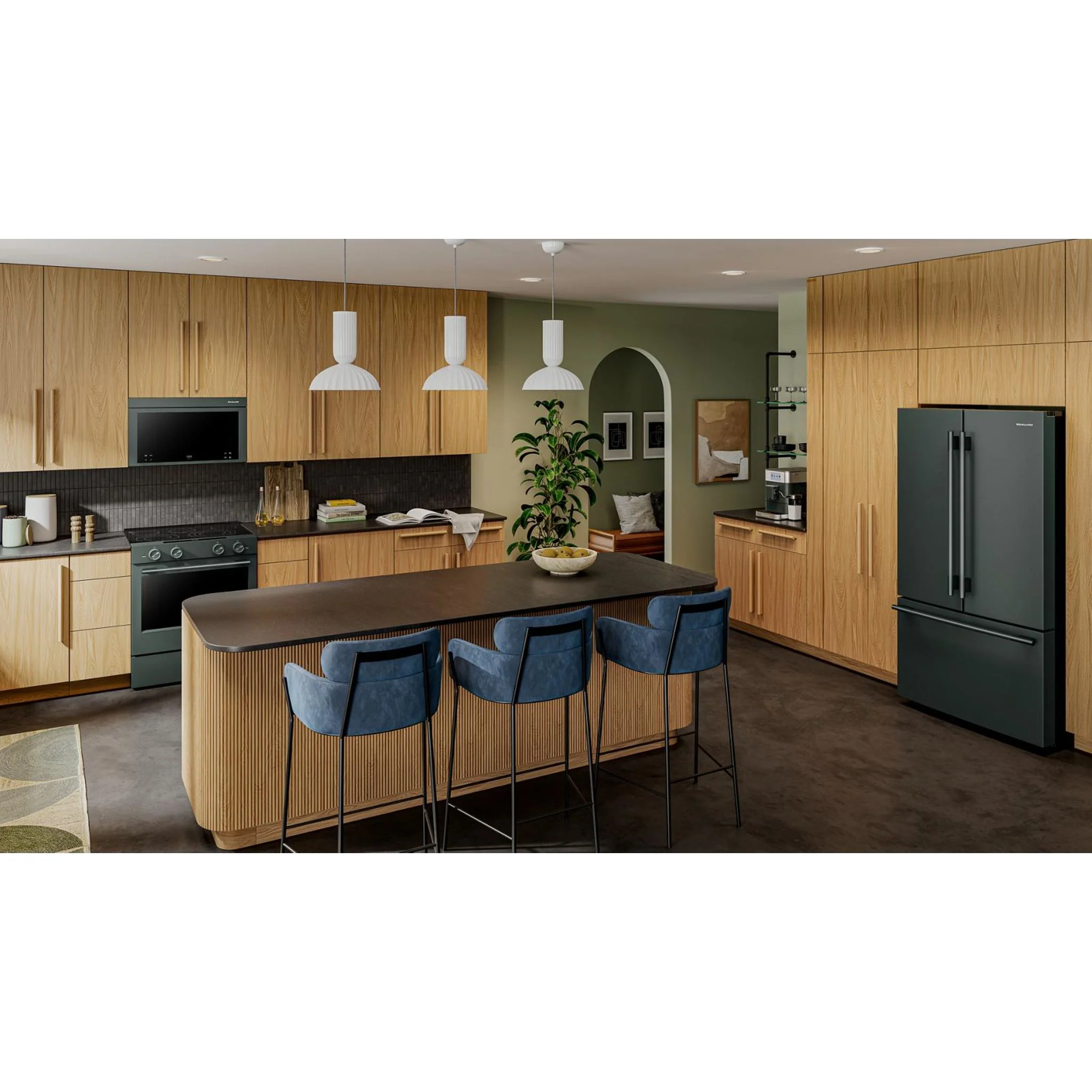 KitchenAid 5.3 Cu. Ft. Slide-in Electric Range with Two Even-HeatHyper Elements and Convection Cooking Modes -Juniper (YKSES530SJP) - Image 16
